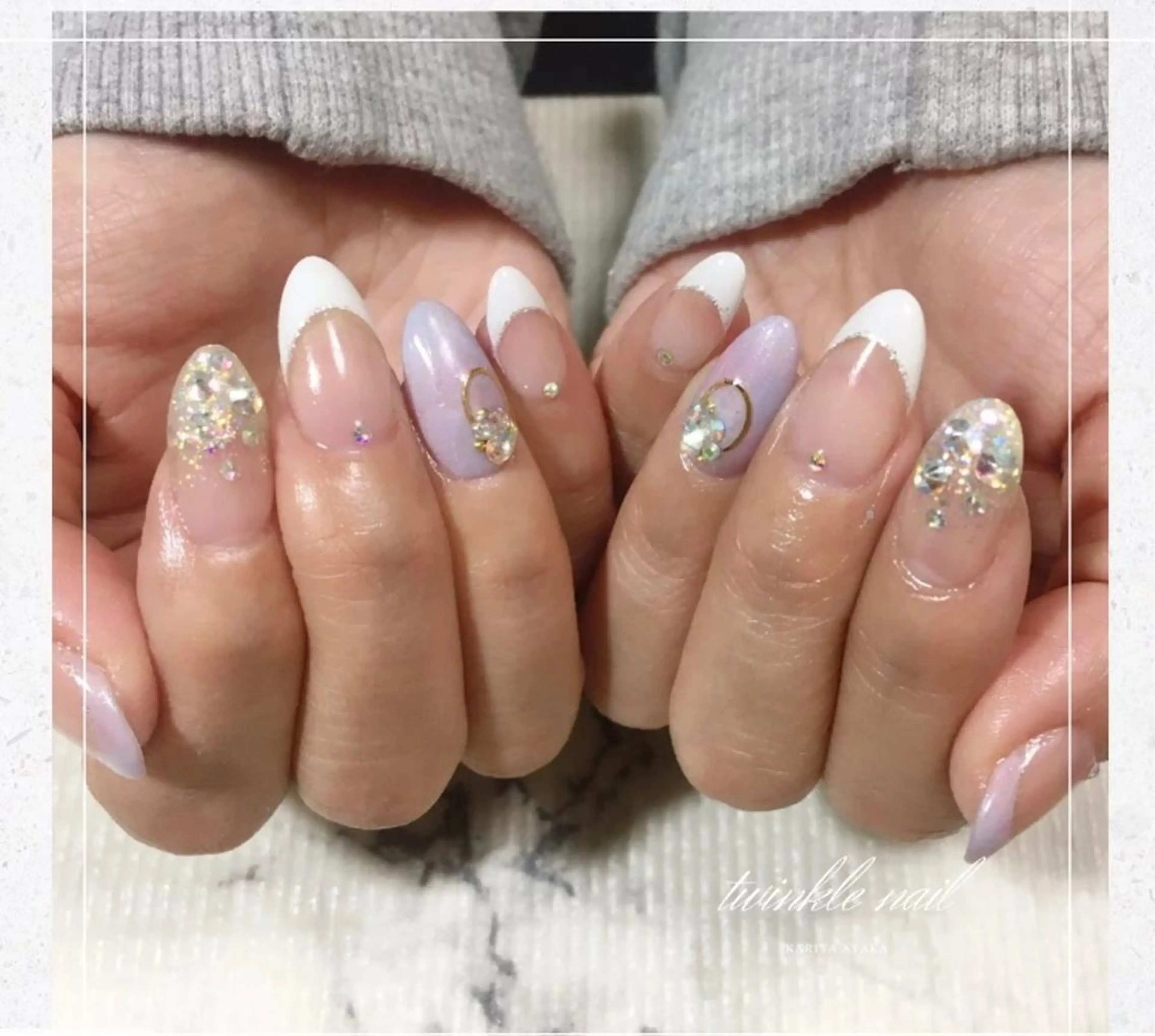 ロング sincere nailのネイルデザイン