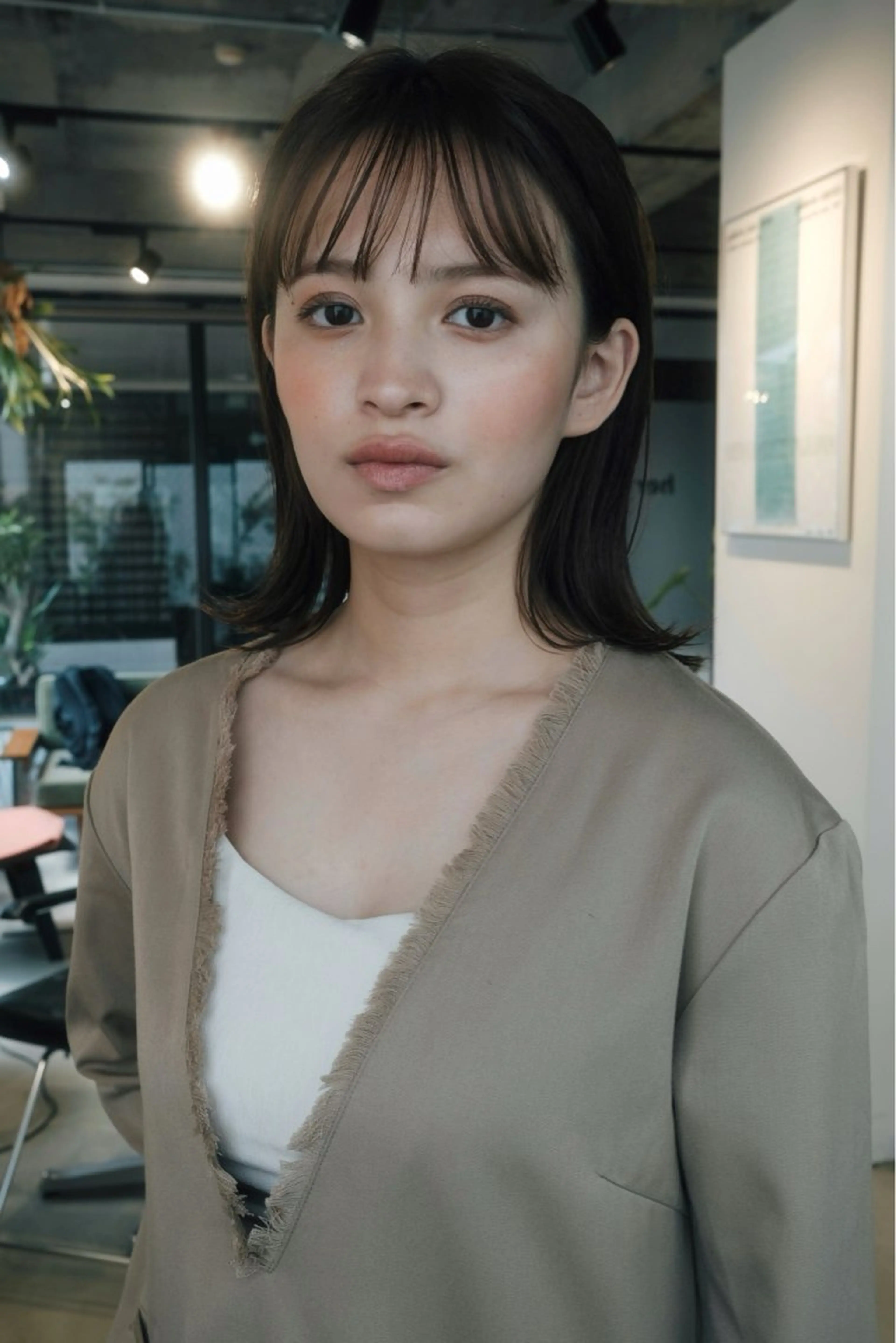 ミディアム カラー ボブ her所属・kaito /都立大学herのヘアスタイル