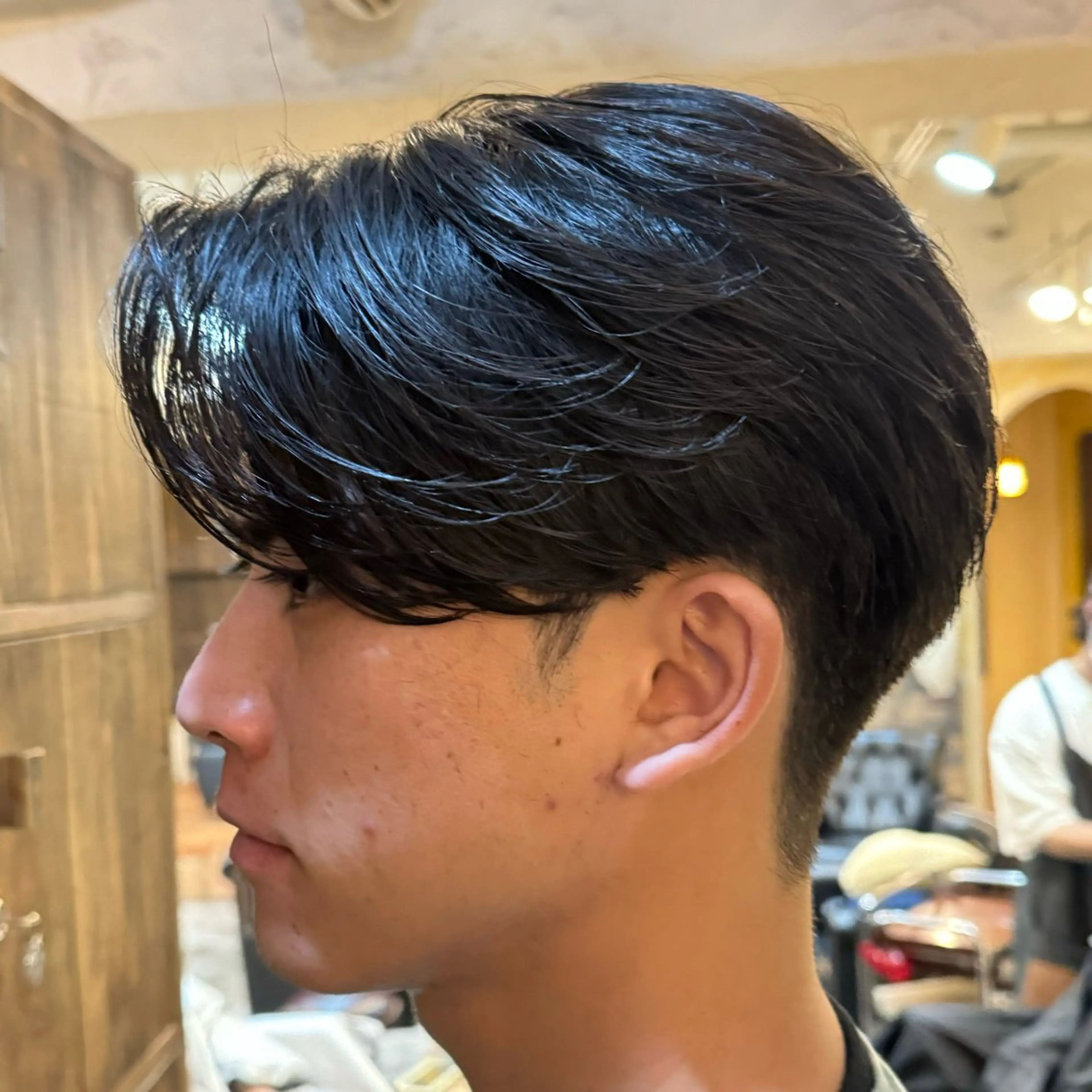メンズ カット 韓国ヘア🫧艶カラー 🫧髪質改善/オオヤのヘアスタイル