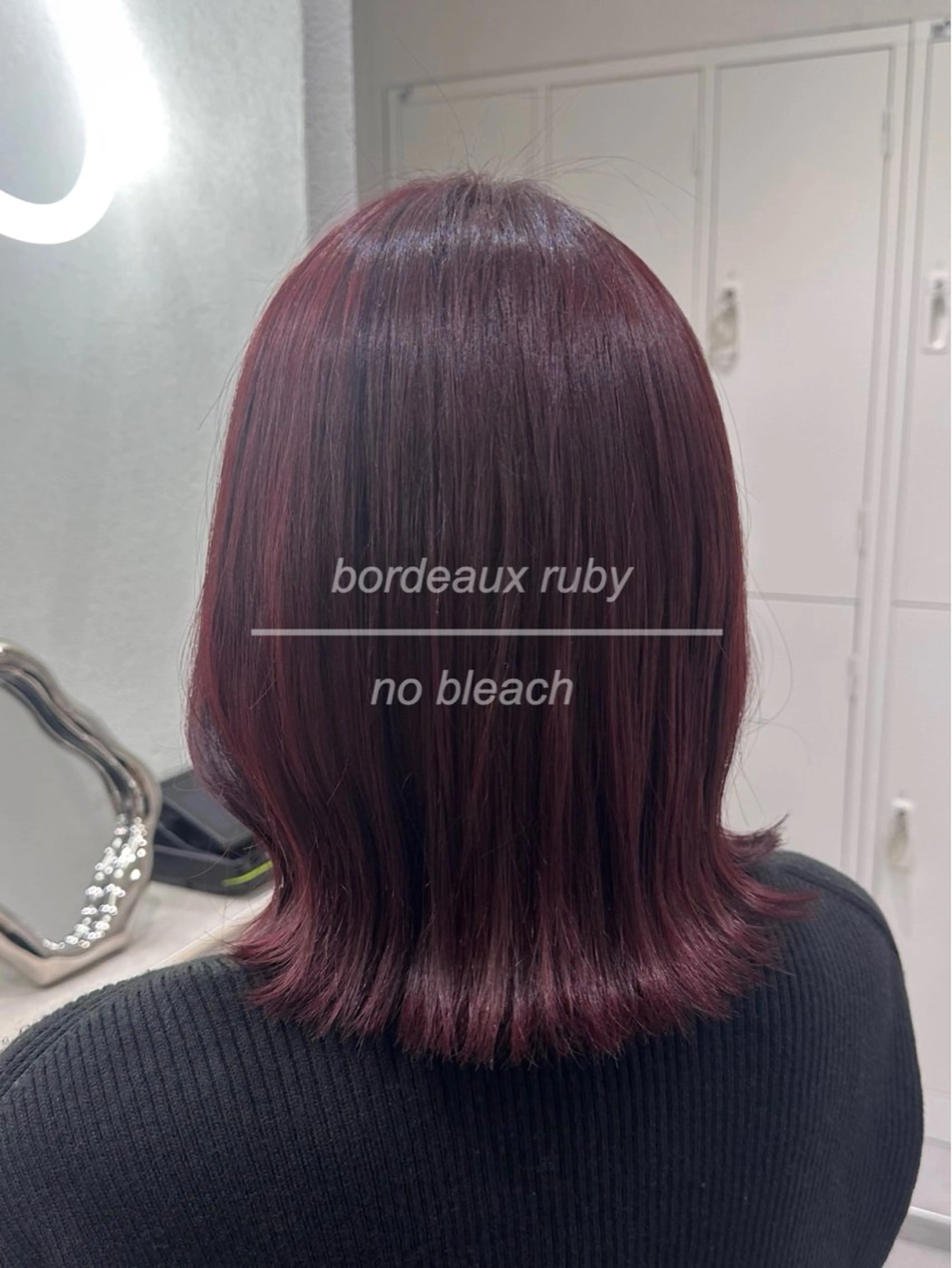 ミディアム カラー カット ヘアカラー トリートメント 🪞個室サロン/韓国 艶髪/keito🪞のヘアスタイル