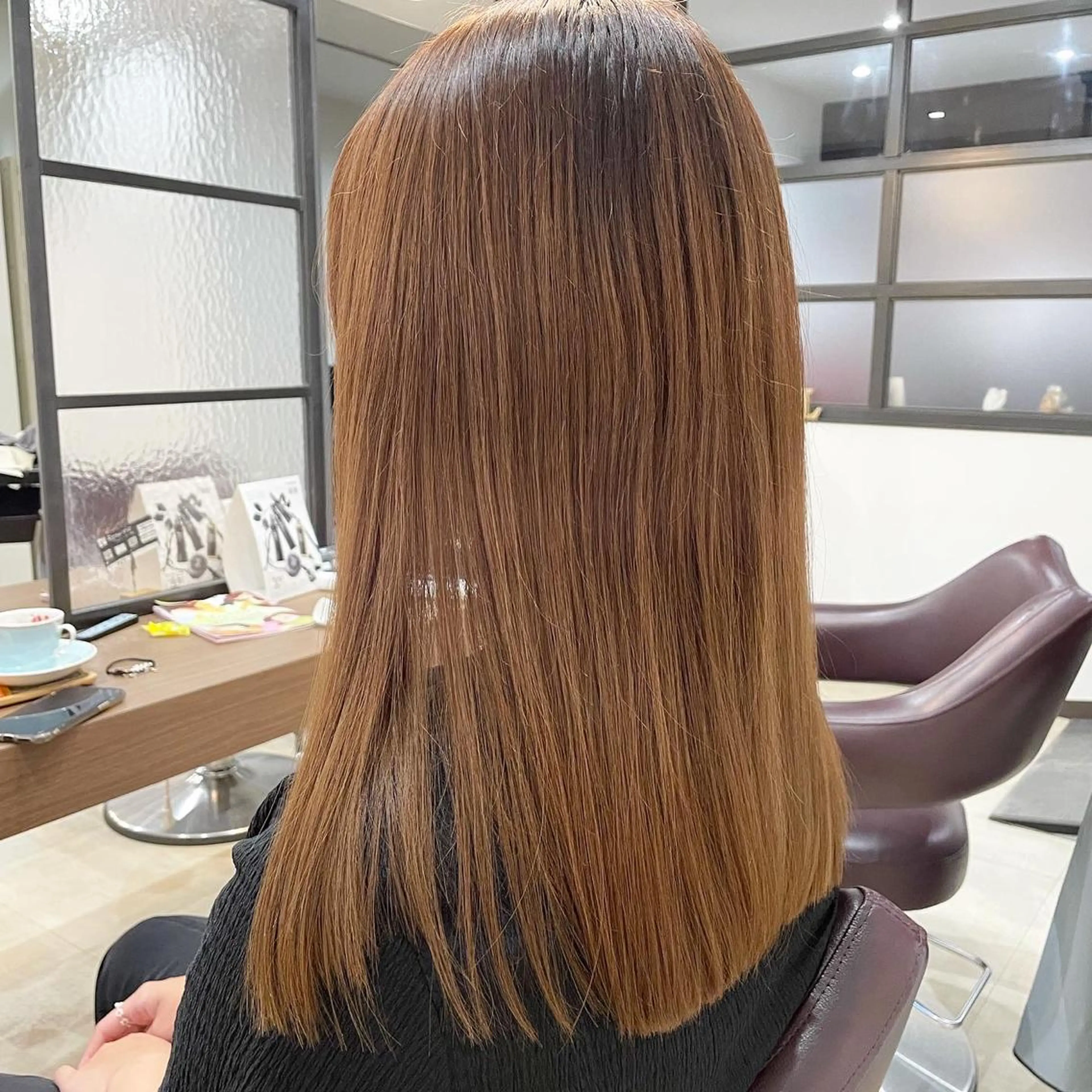 ロング ロング SOL .✂︎ 松永李帆のヘアスタイル