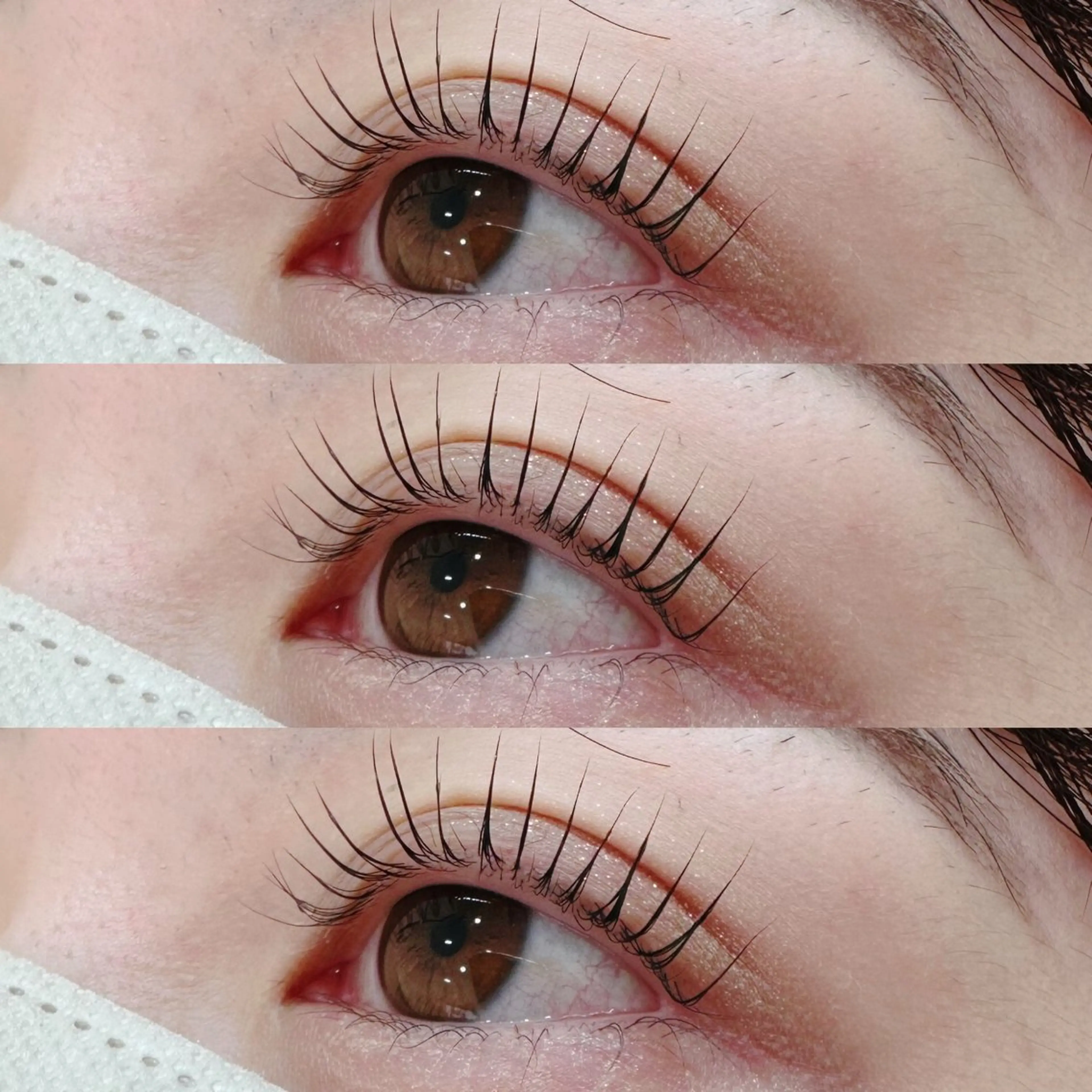 まつげパーマ【ラッシュリフト】トリートメント💛韓国風束間仕上げもOK!の写真