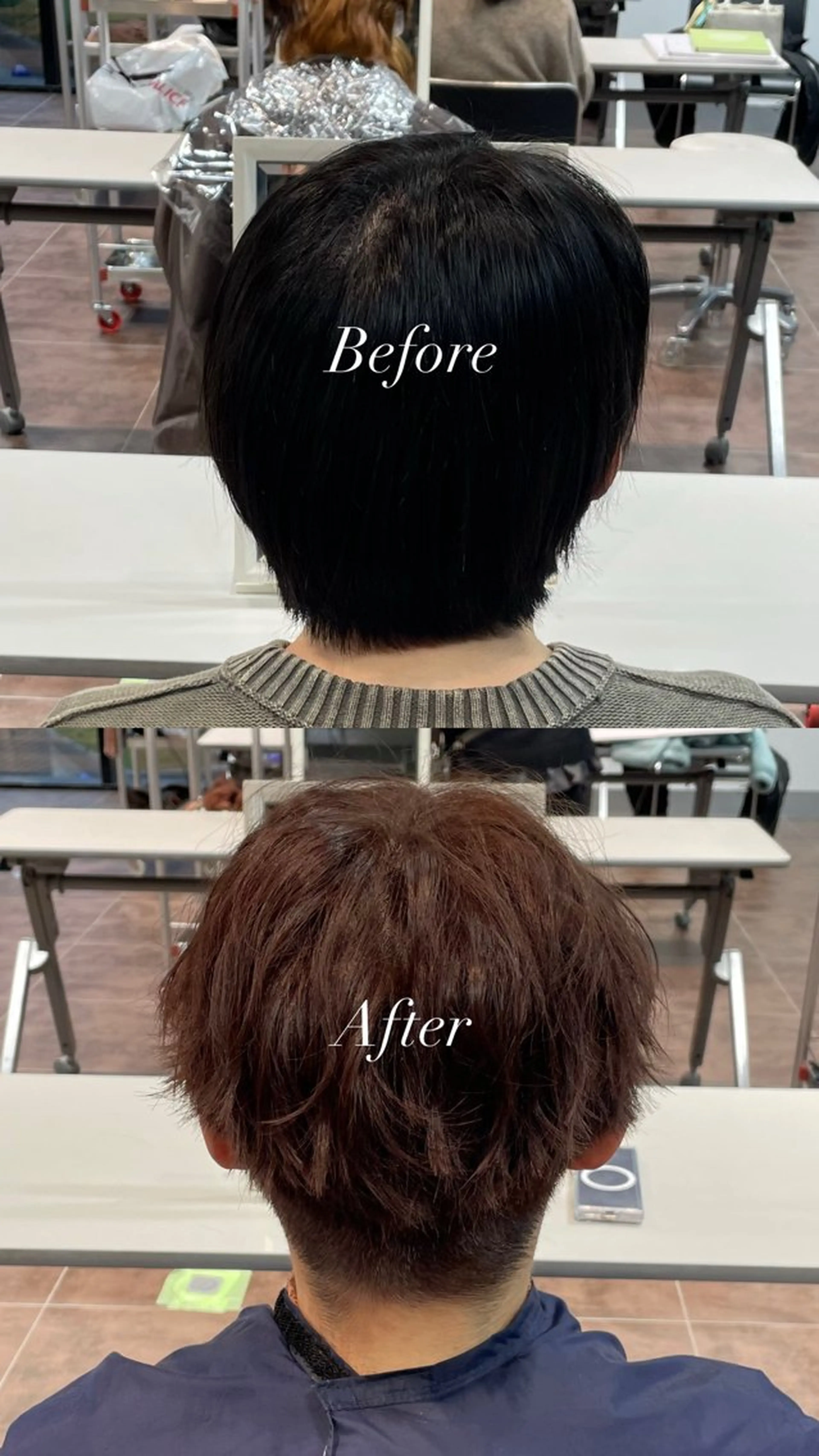 カラー メンズ 刈り上げ Little×Ray所属・Ayu🩶 ブリーチモデル募集中のヘアスタイル