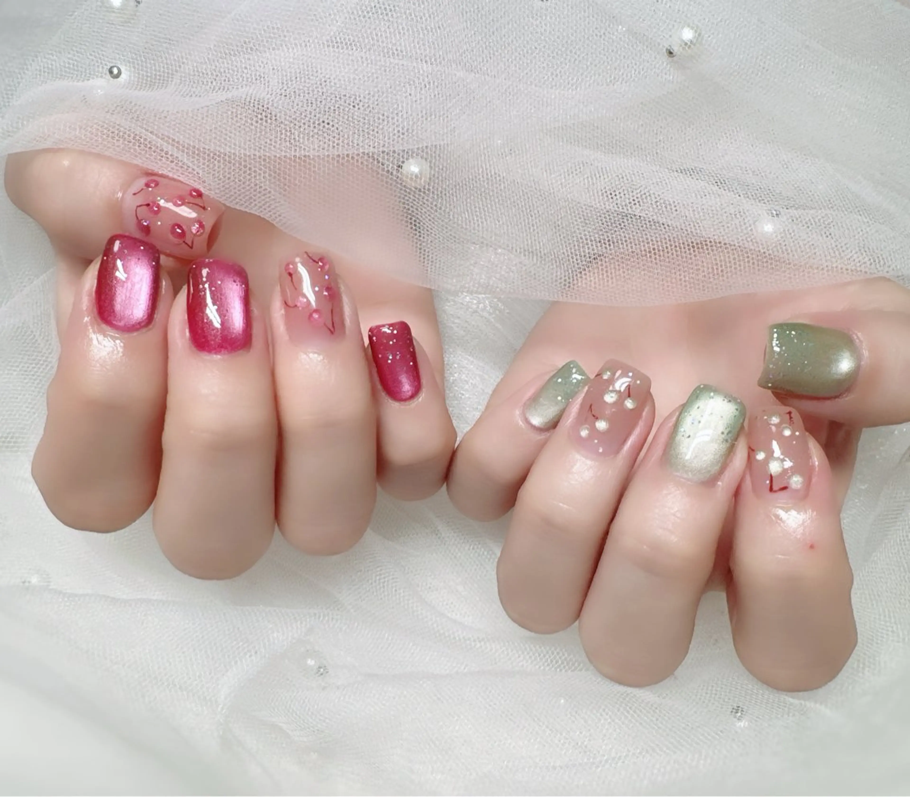 ネイル ハンドネイル 高島 夏海のネイルデザイン