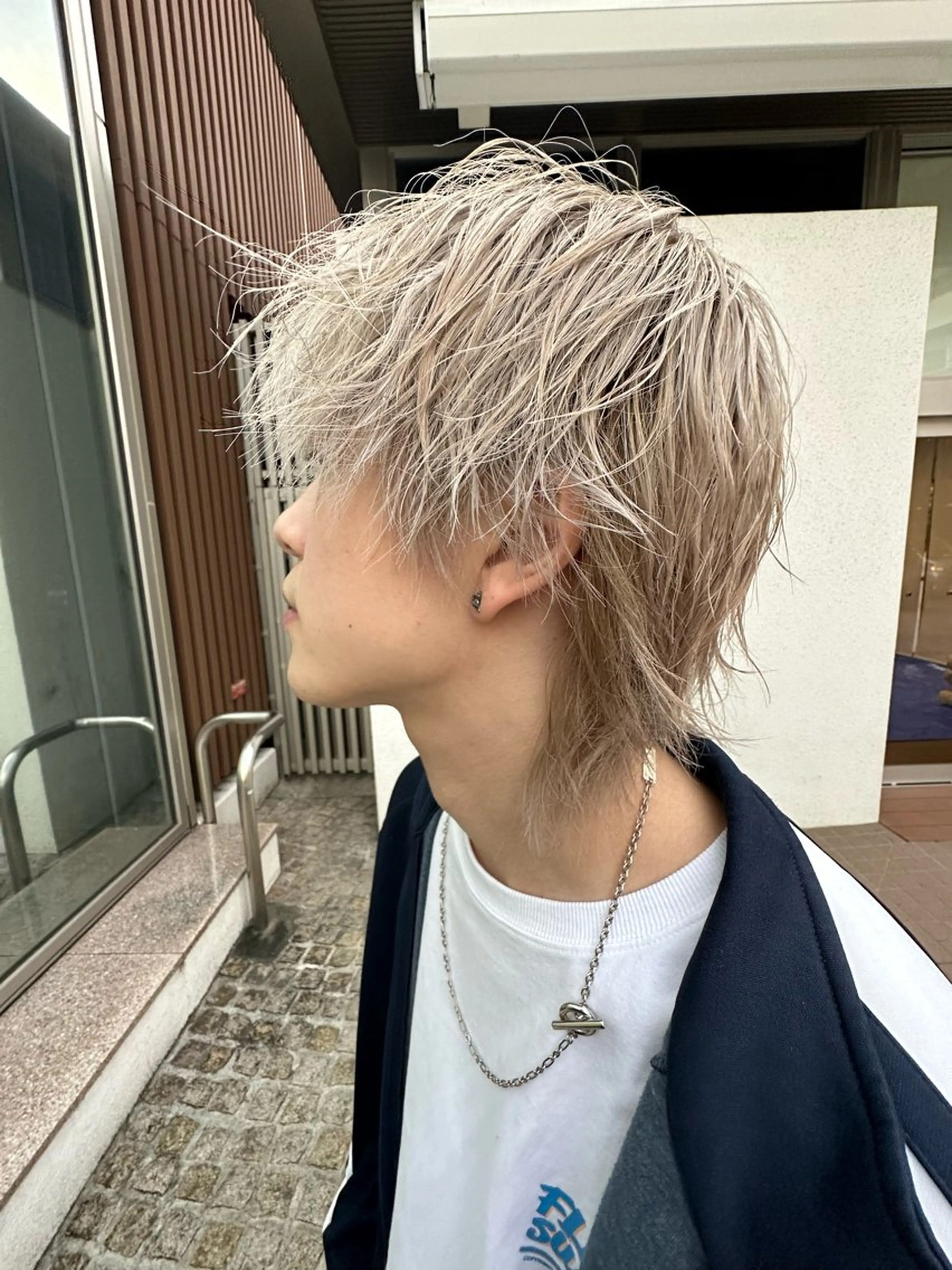 カラー メンズ メンズブリーチ ブリーチ Lita（リタ）所属・十希羽 / Litaのヘアスタイル