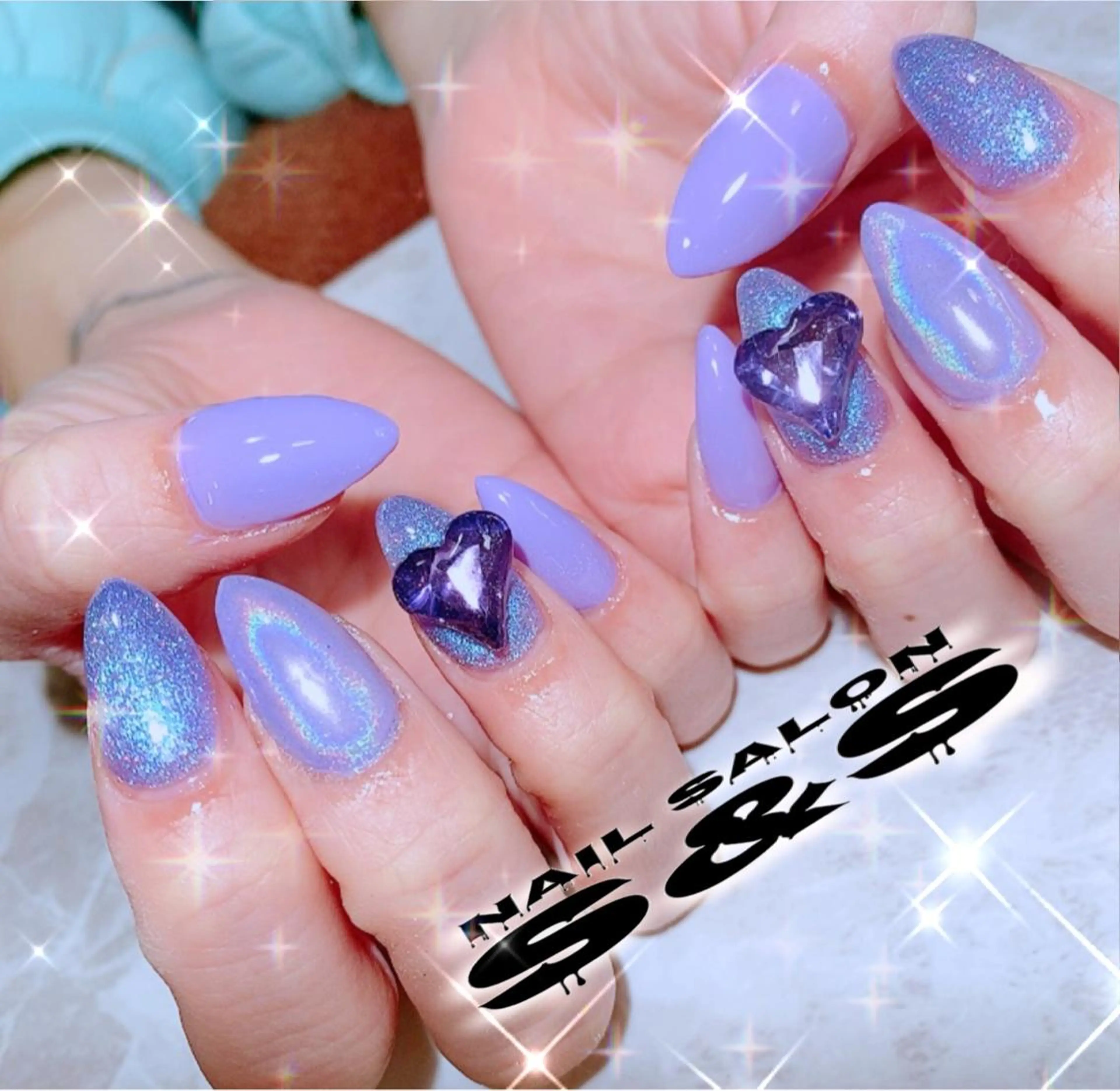 ネイル 長さ出し メンズネイル 持ち込み スカルプネイル S&S 村田小百合のネイルデザイン