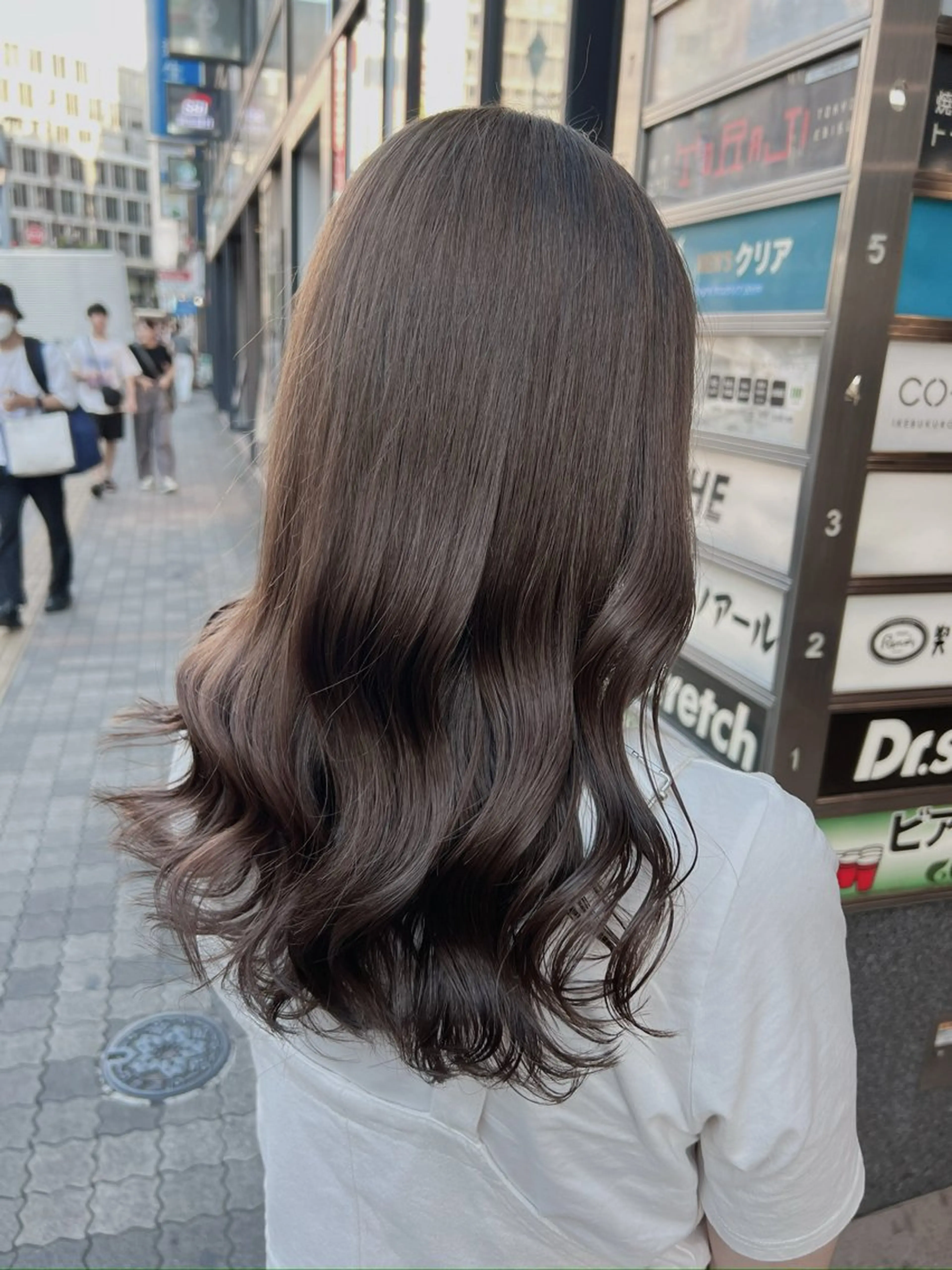 カラー 透け上品ハイトーン 職人ゆうと🤍のヘアスタイル