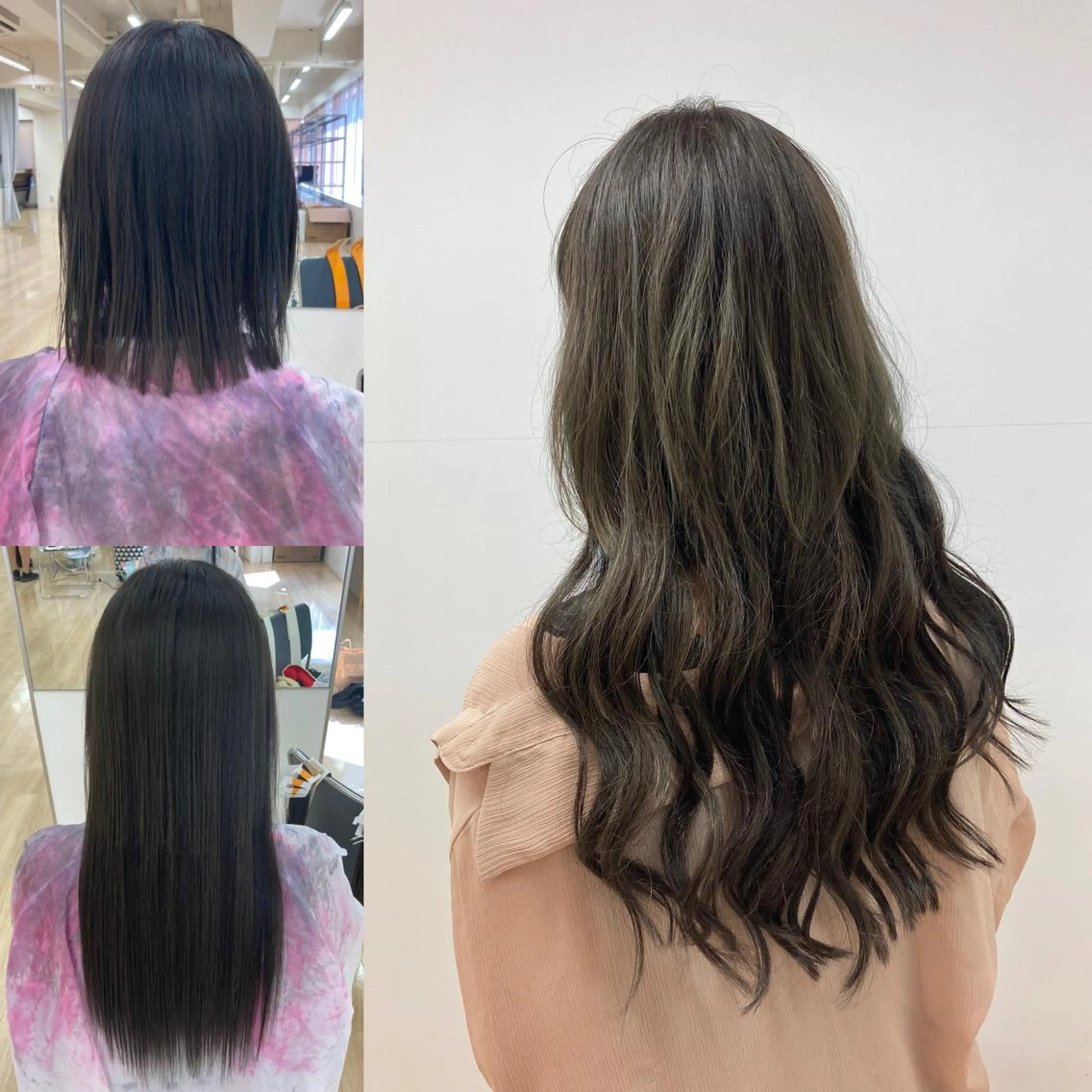 ロング 一ノ瀬 蘭のヘアスタイル