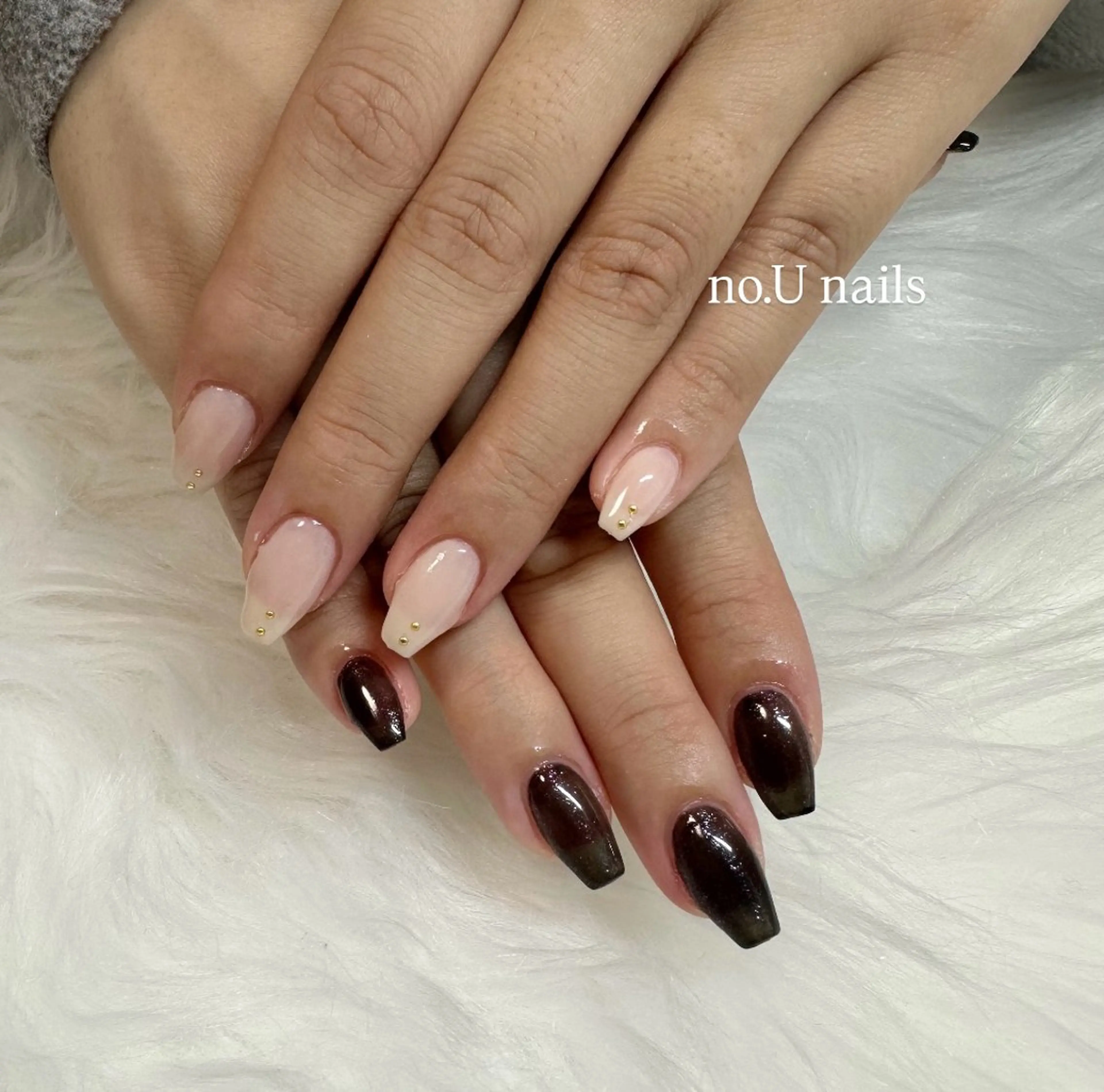 ネイル フラッシュネイル 韓国ネイル ラメ(グリッター) オフィスネイル シンプルネイル ハンドネイル no.U nailsのネイルデザイン