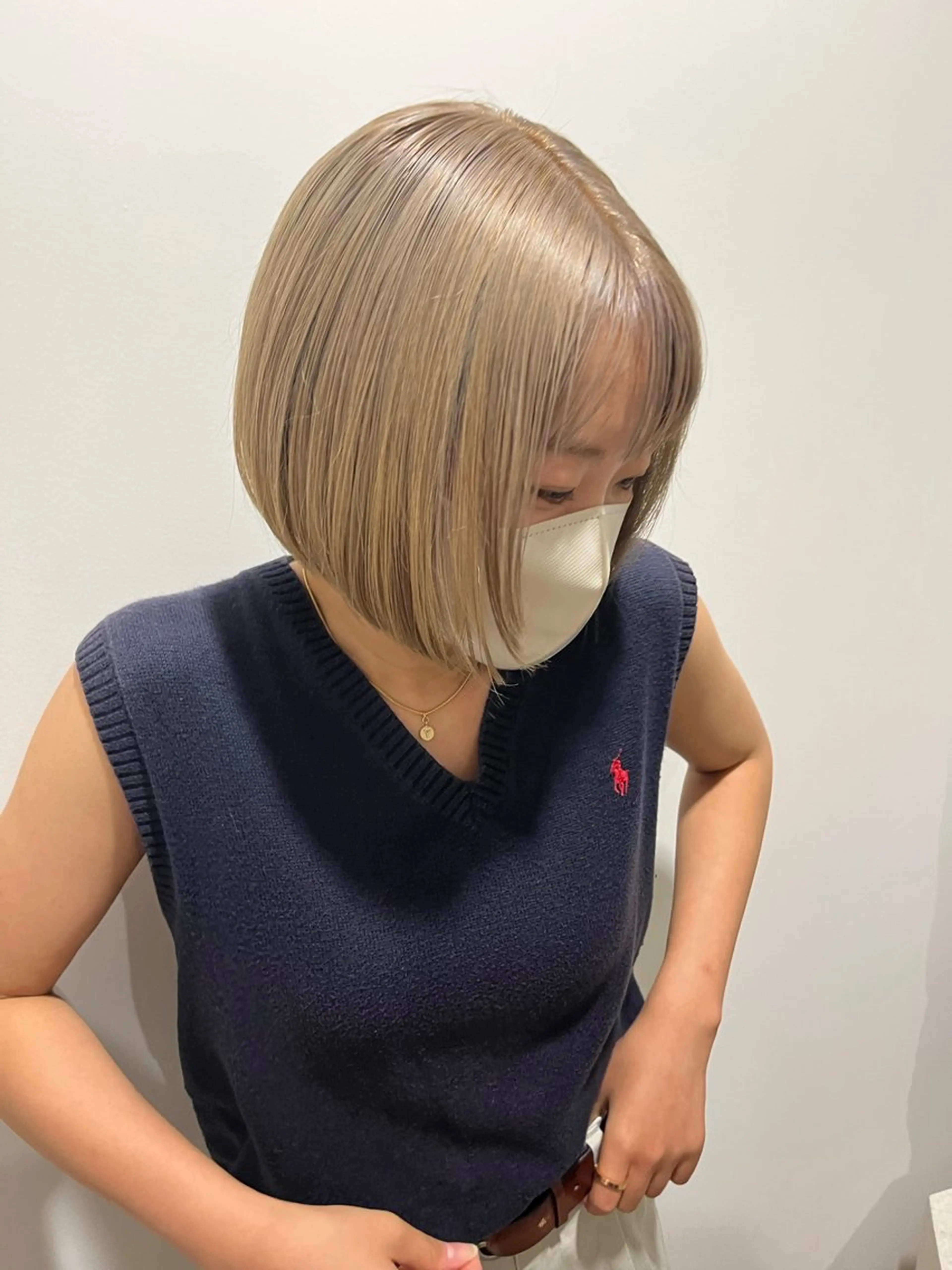 2回ブリーチダブルカラーの写真