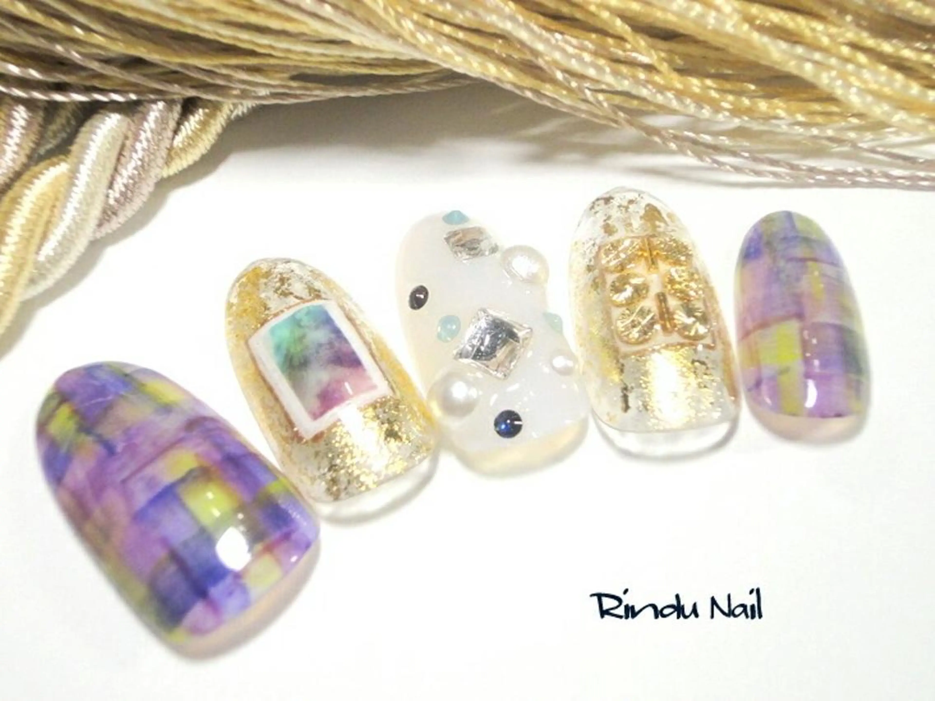 ネイル Rindu Nail 名駅miniのネイルデザイン
