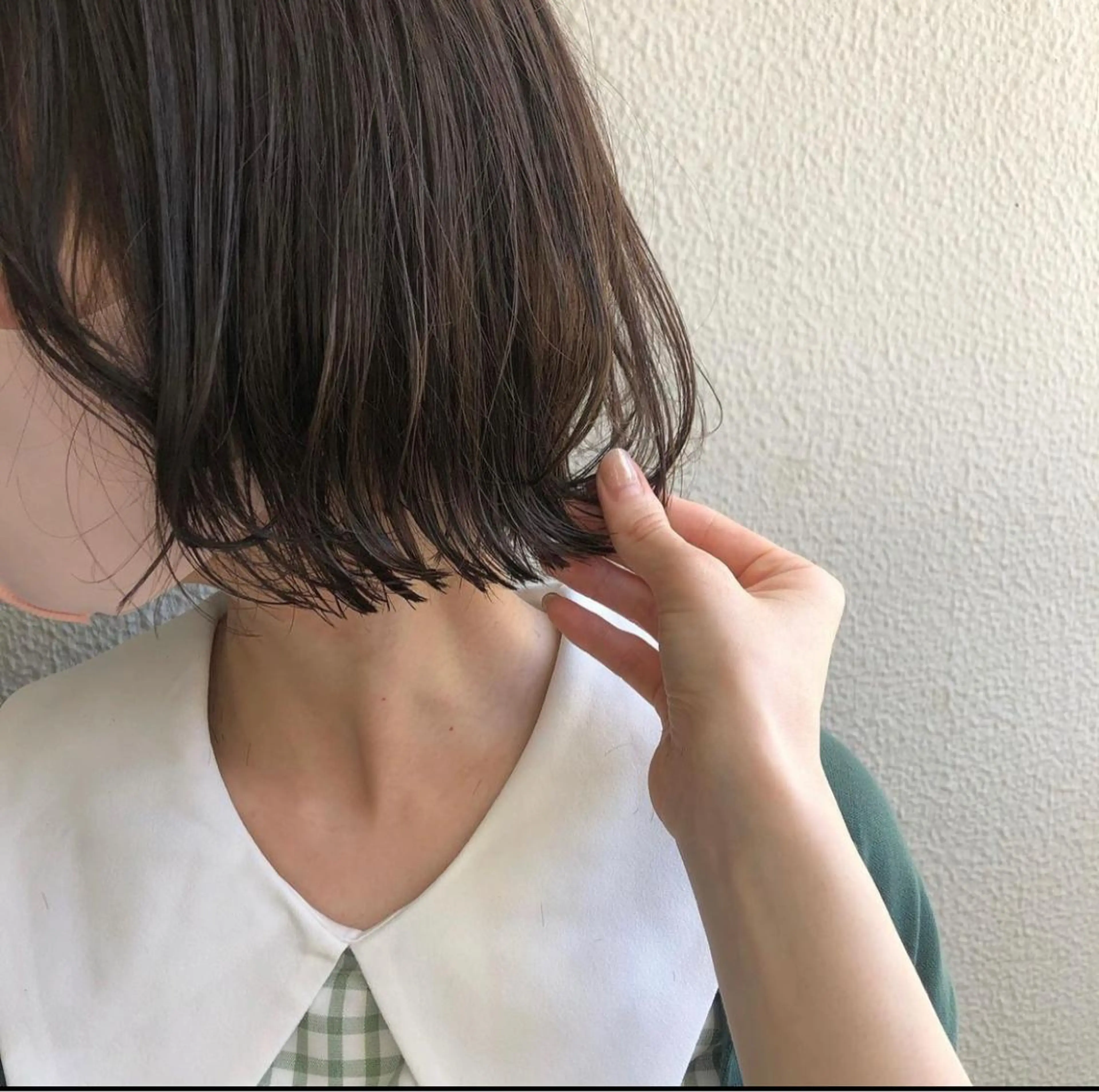 カラー アッシュ アッシュブラウン ブラウンカラー スパイキーショート パーマ　具志堅　太志のヘアスタイル