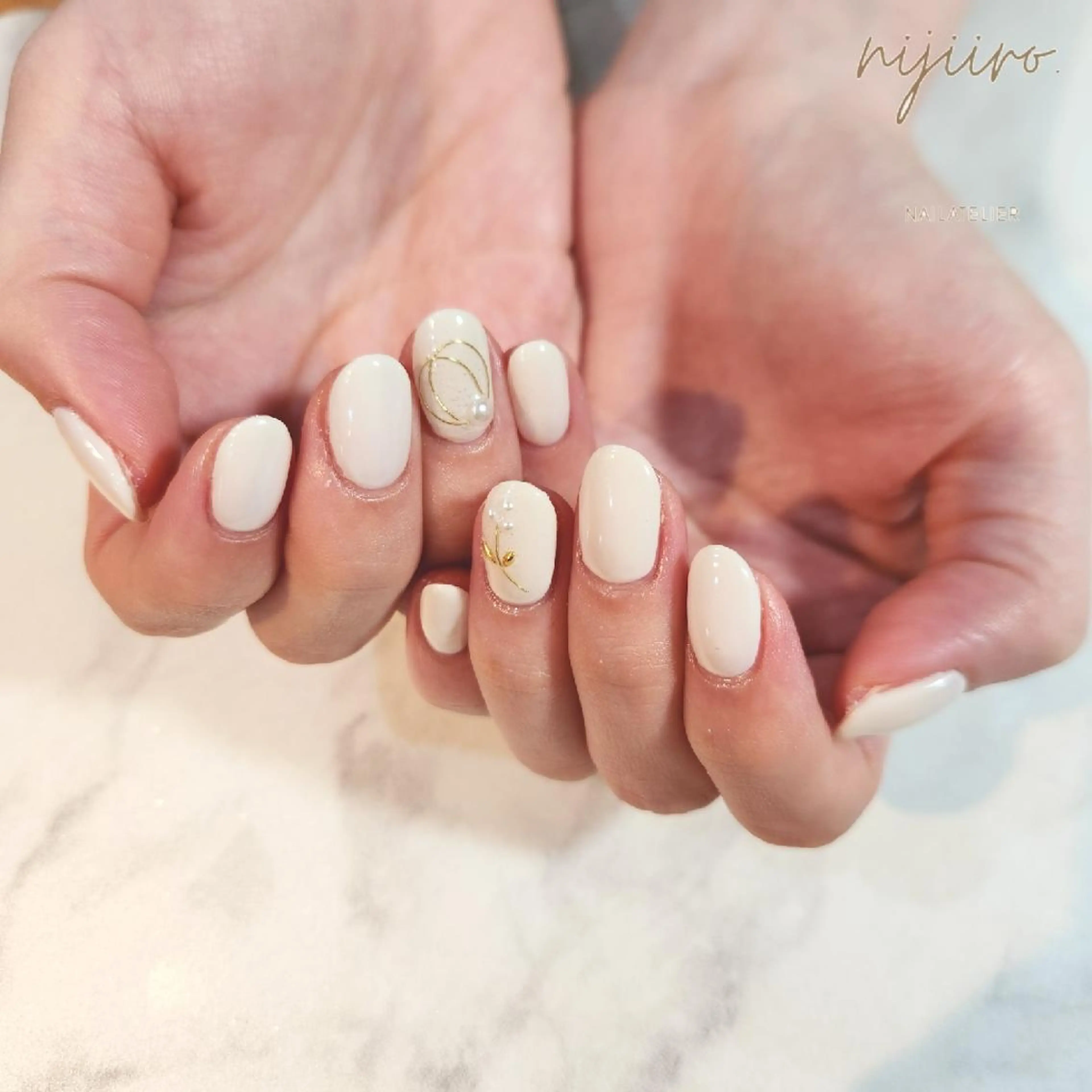ネイル ハンドネイル nailatelier nijiiro.所属・nijiiro🌈 サトウのネイルデザイン