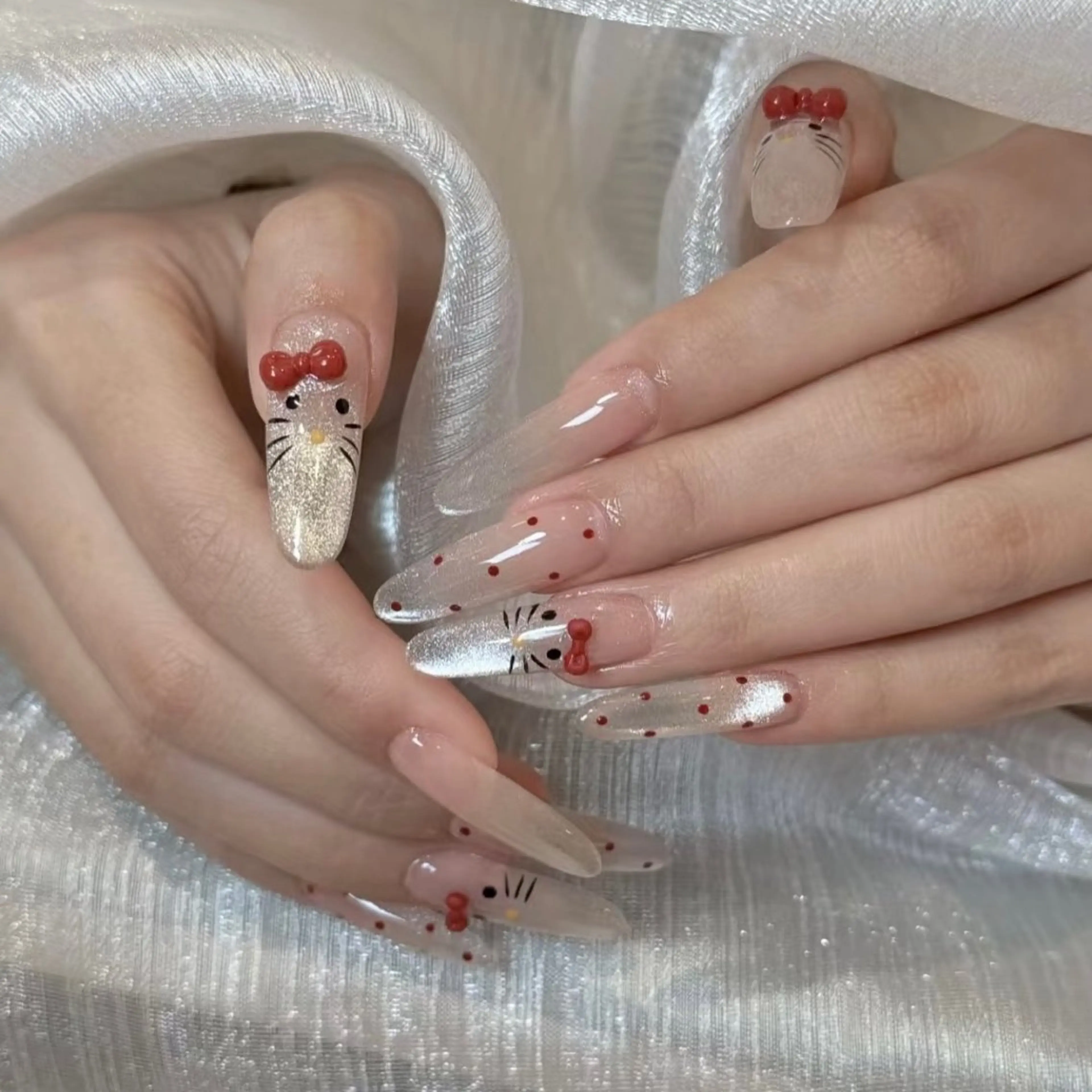 カラー ハンドネイル 高橋 雪のネイルデザイン