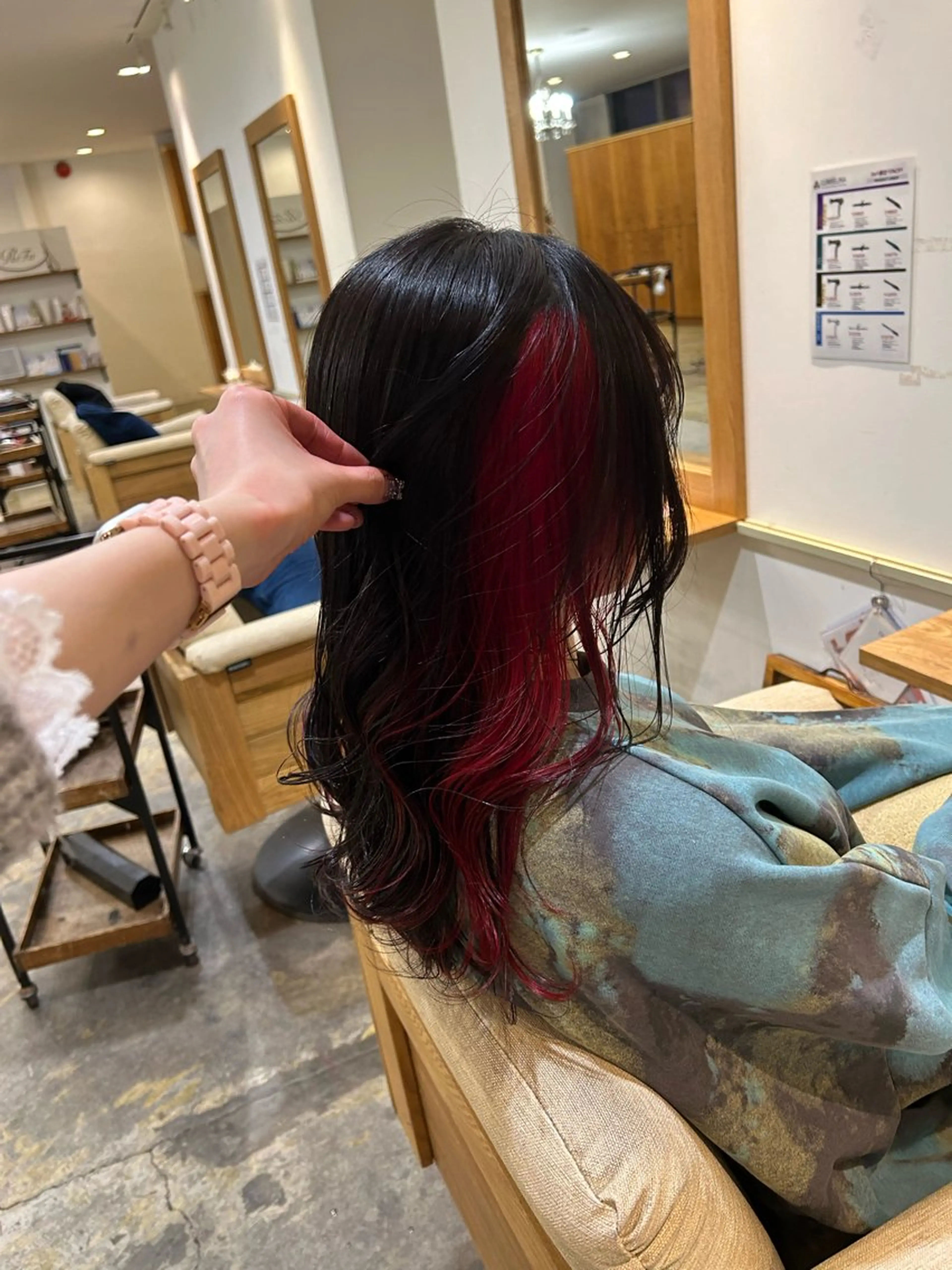 🎀ご新規様限定🎀インナーカラー+カラーの写真