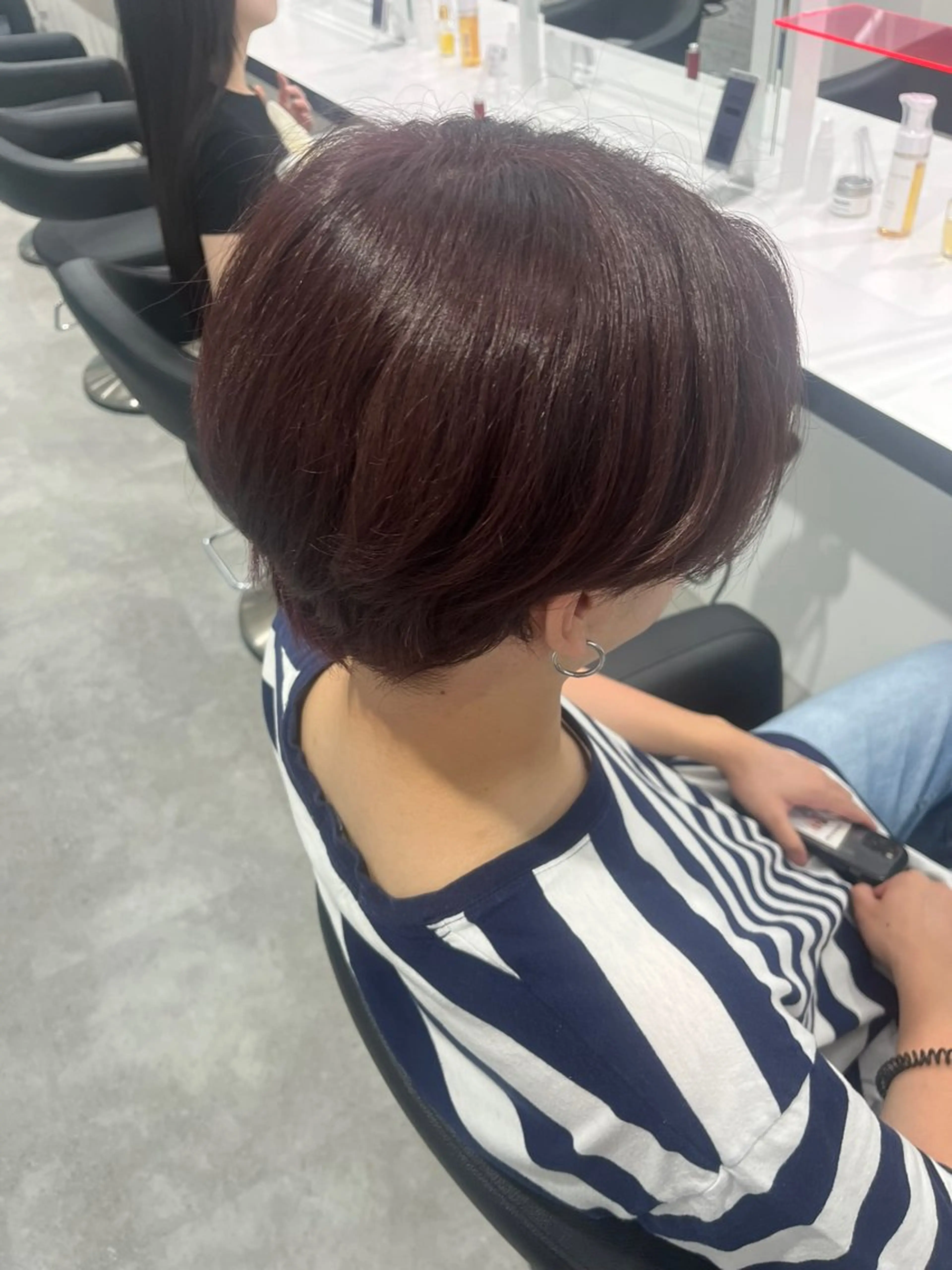 カラー メンズ みう/仙台/暖色/ 艶髪/顔周りカット/のヘアスタイル