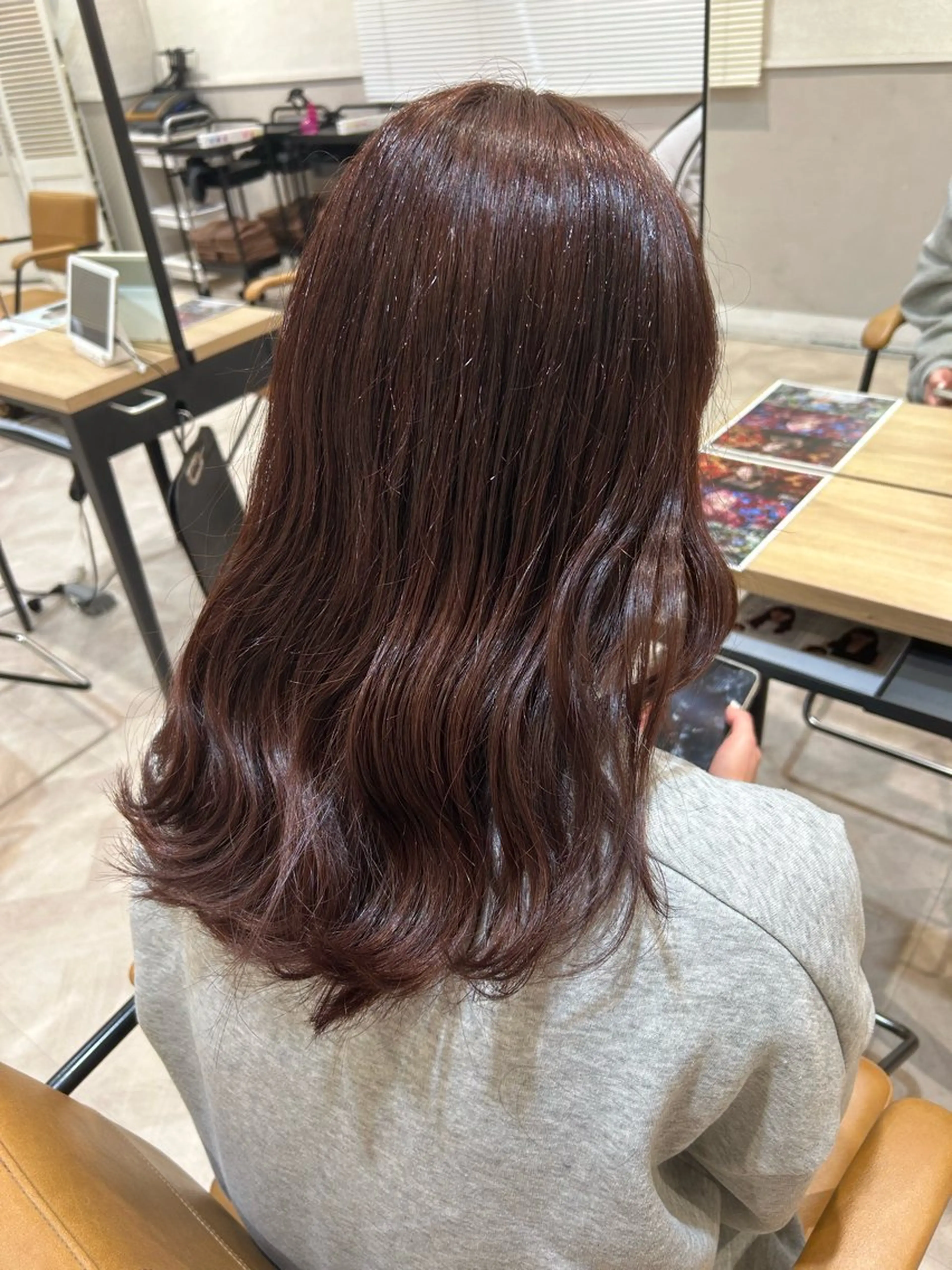 ミディアム La Bonheur hair Olivier北千住店【ラボヌールヘアーオリヴィエ】所属・RAN 🎀のヘアスタイル