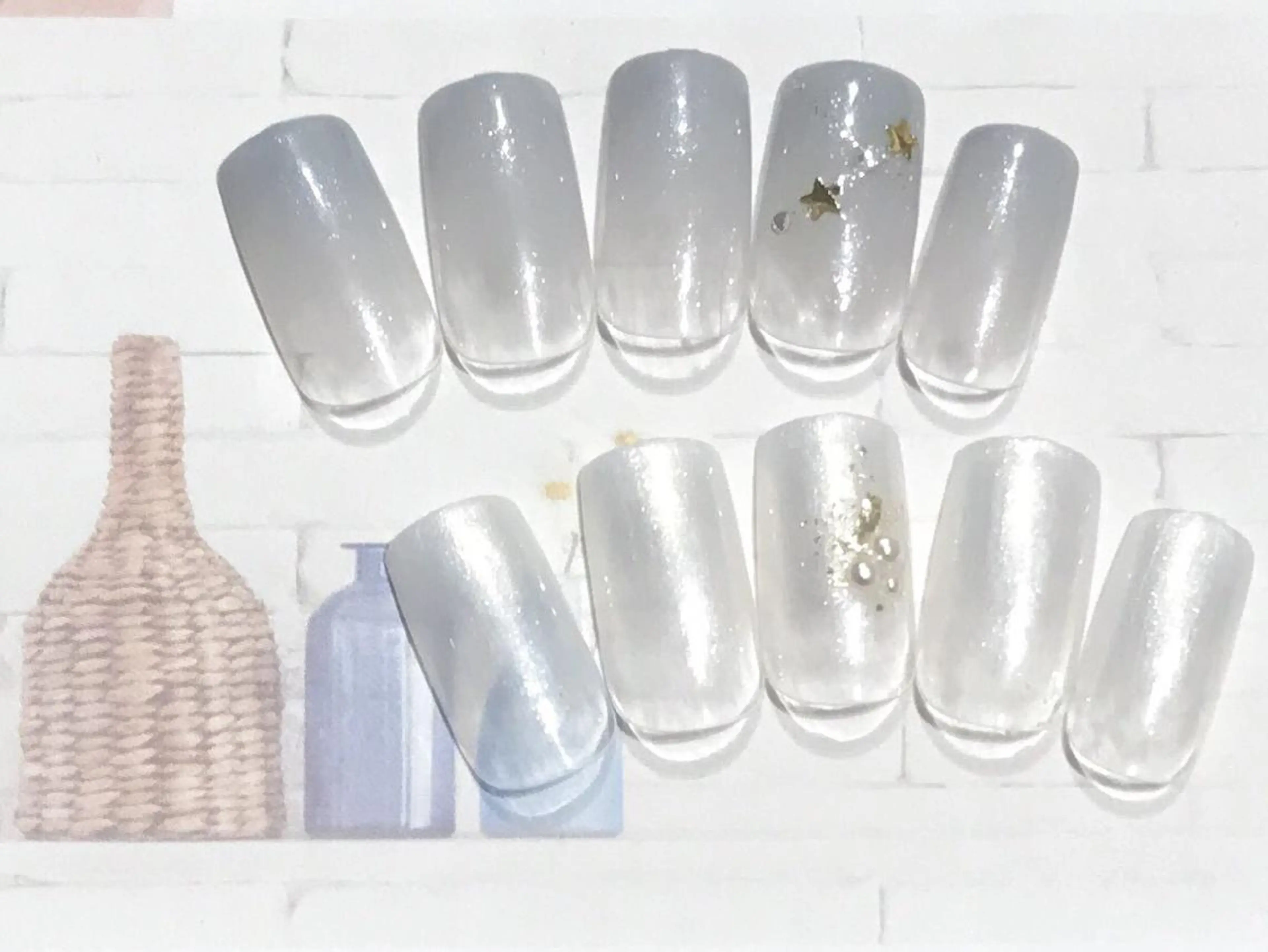 ネイル グラデーション imymemine所属・渡邊 束紗のネイルデザイン