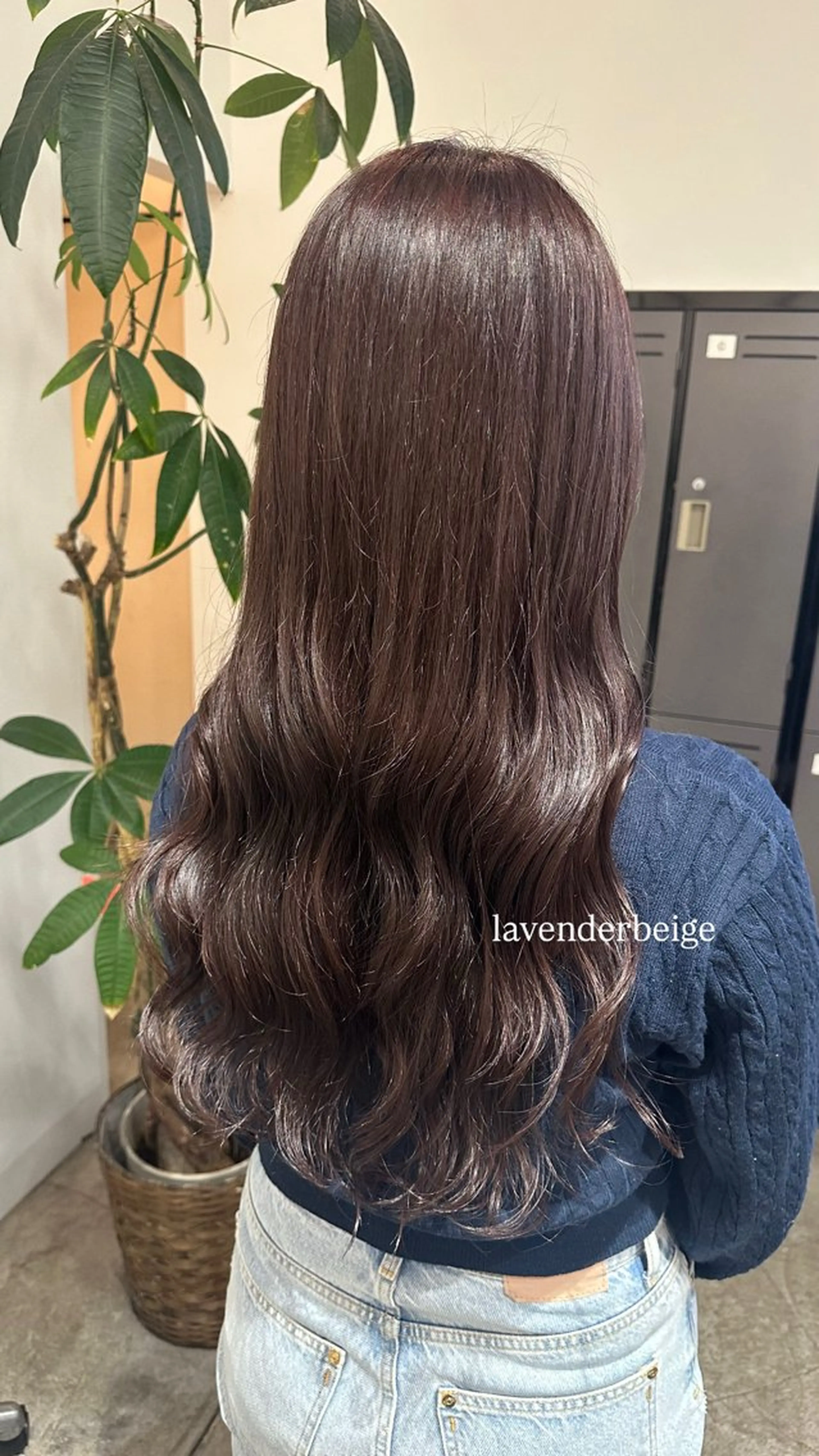 ロング カラー 垣内 奈緒のヘアスタイル