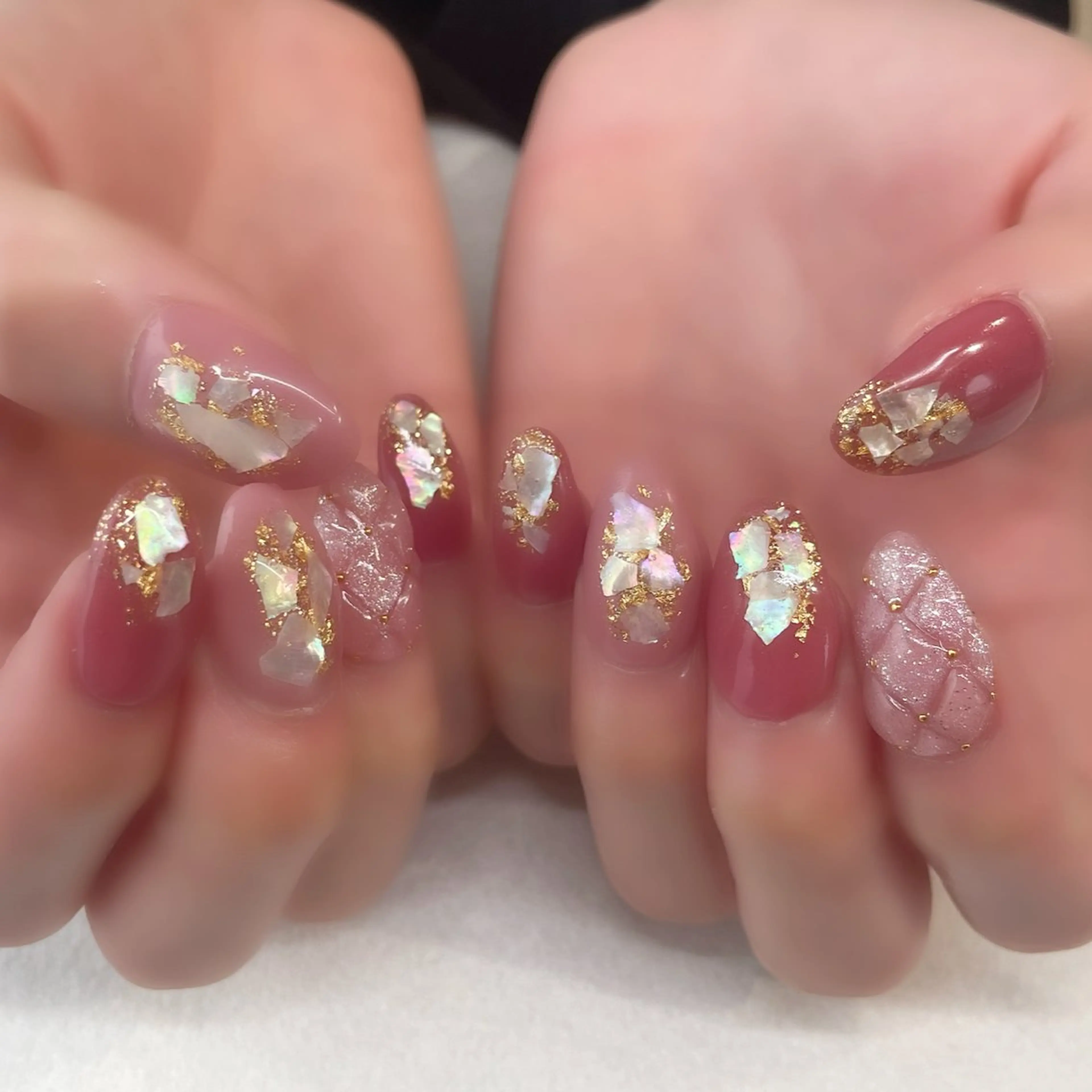 ネイル ハンドネイル 💎🐰 saki. m 🐰💎のネイルデザイン