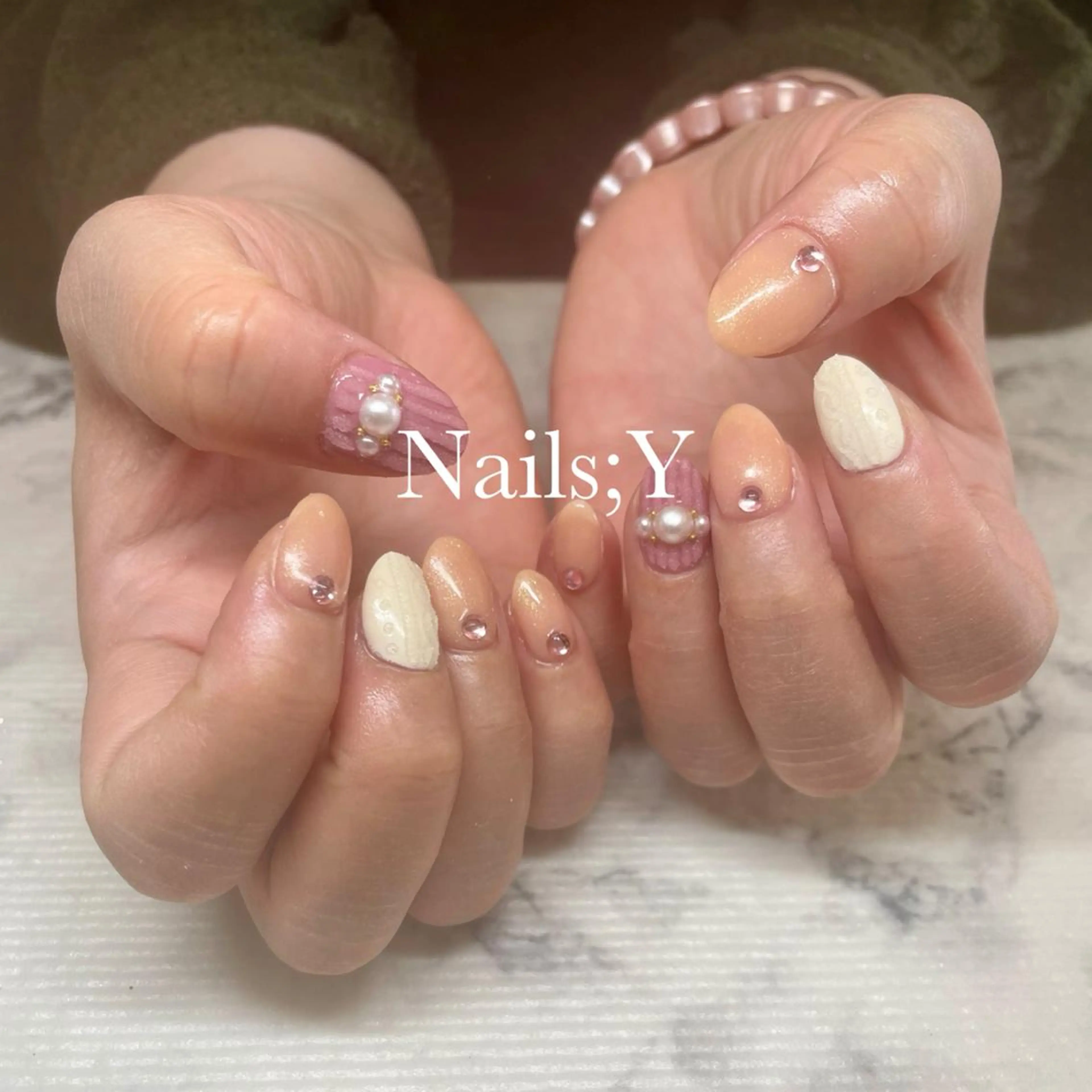 ネイル ジェルネイル パラジェル yo koのネイルデザイン