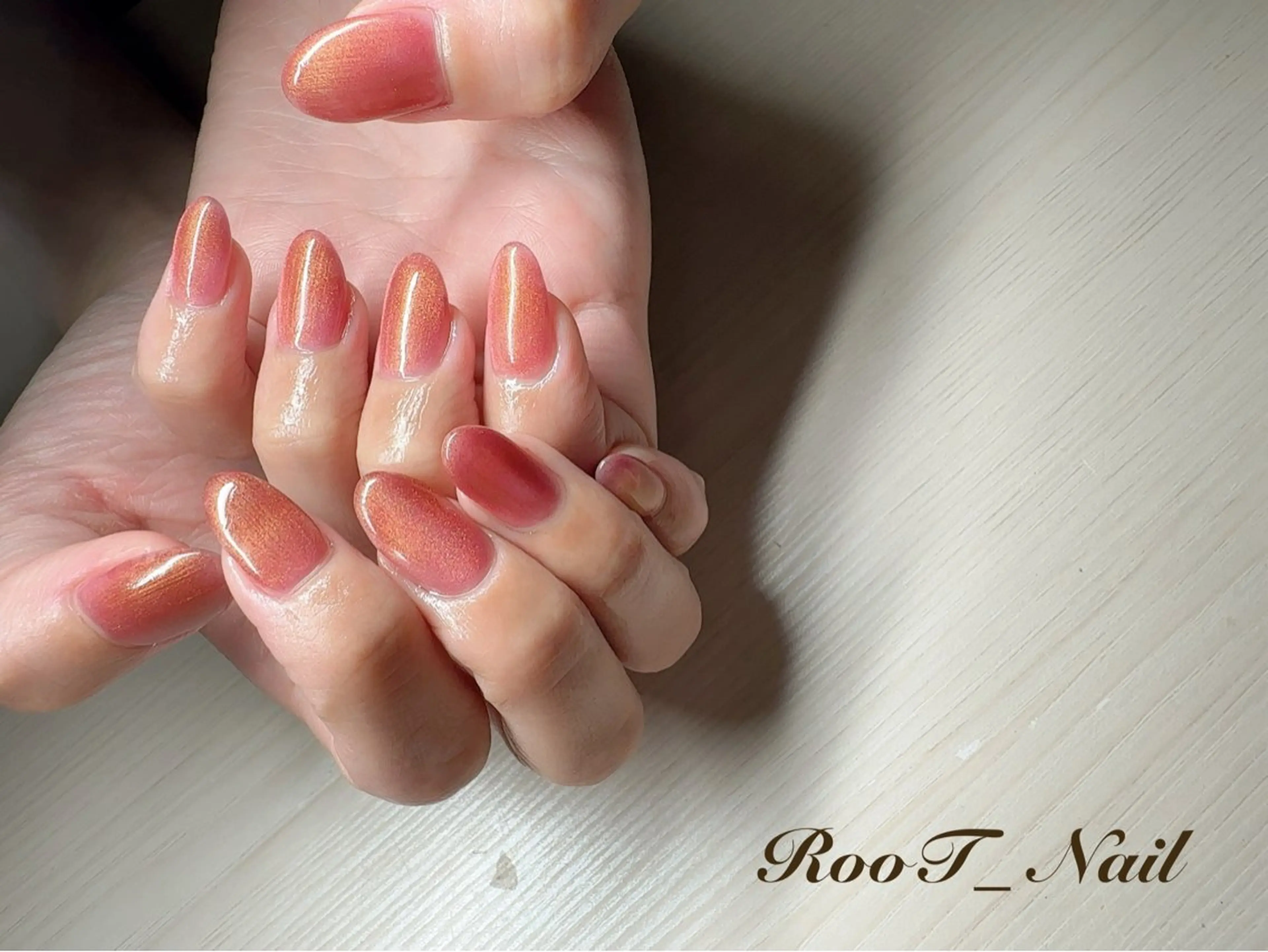 ネイル マグネットネイル ハンドネイル RooT Nailのネイルデザイン