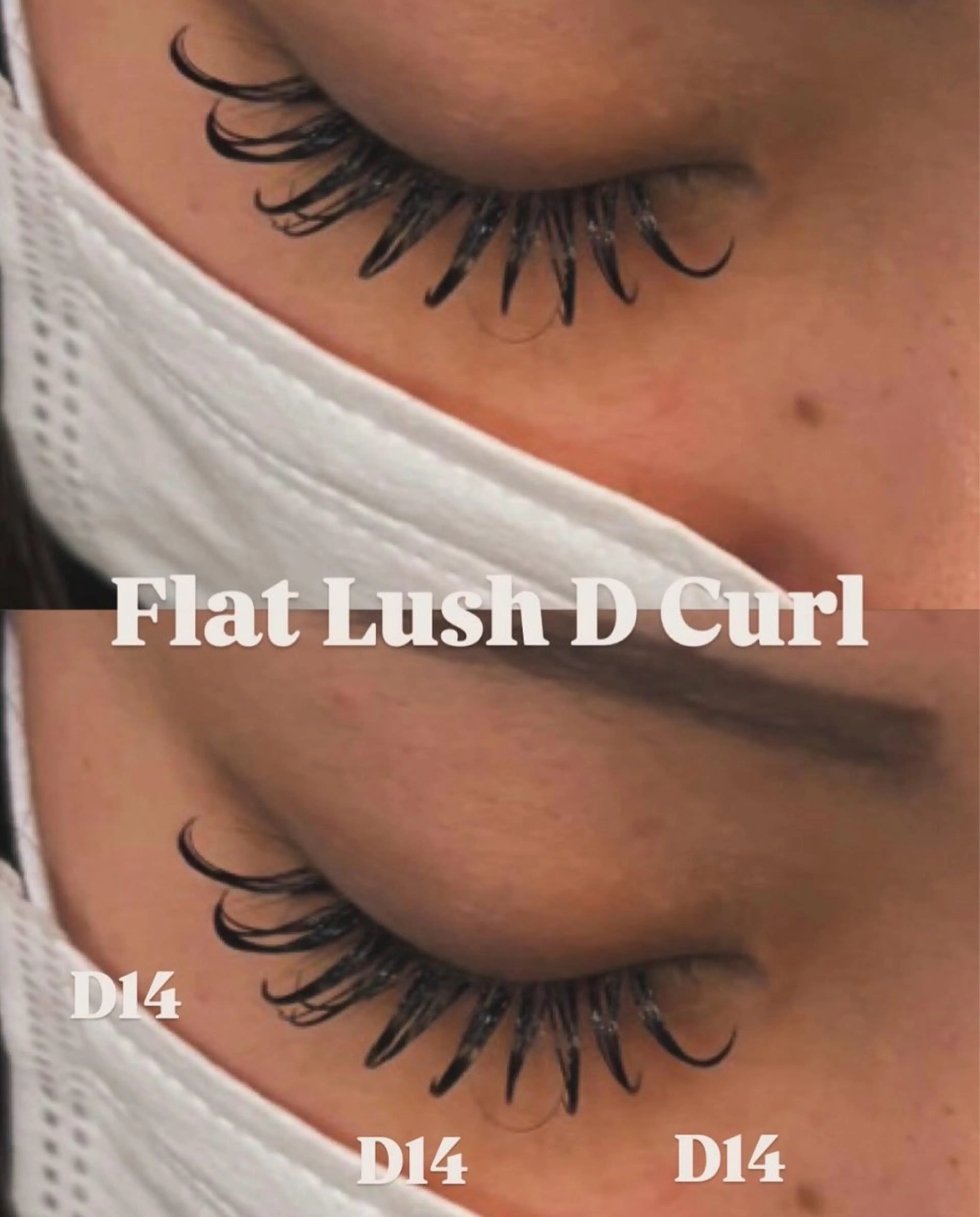 フラットラッシュ付け放題の写真