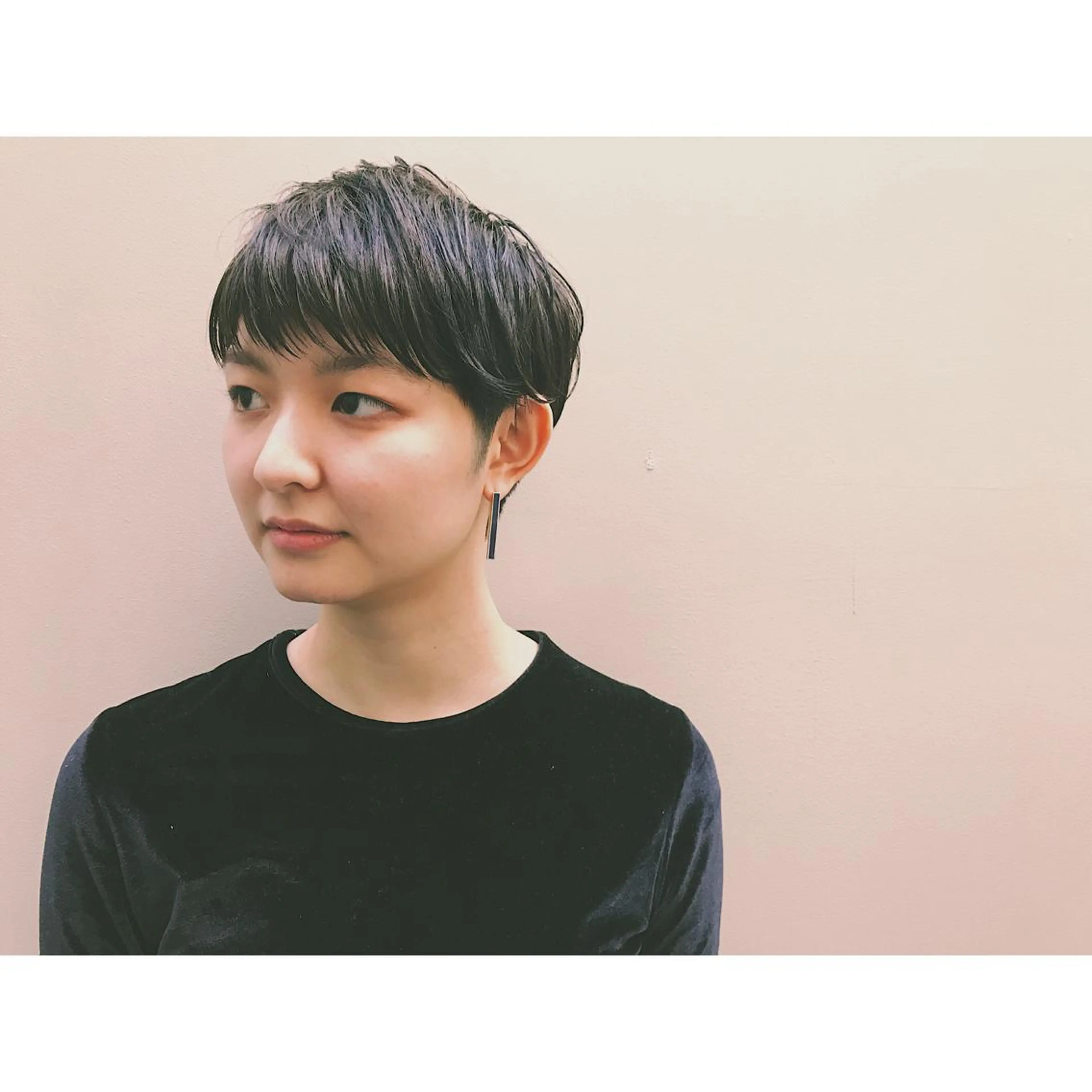 ショート ショートヘア 日々所属・谷 大地のヘアスタイル