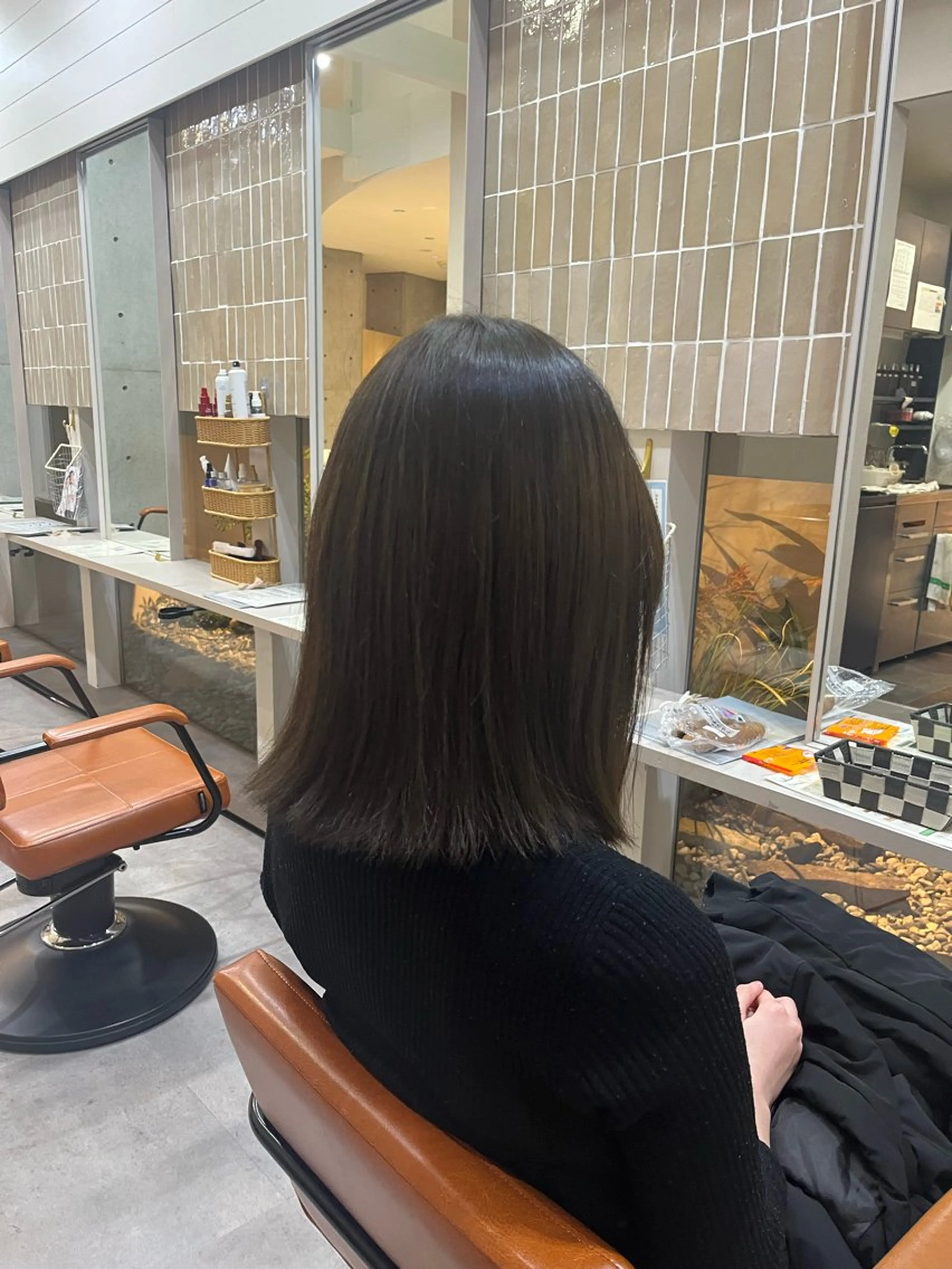 カラー ダブルカラー hairs beau total beauty所属・井原 妃芽のヘアスタイル