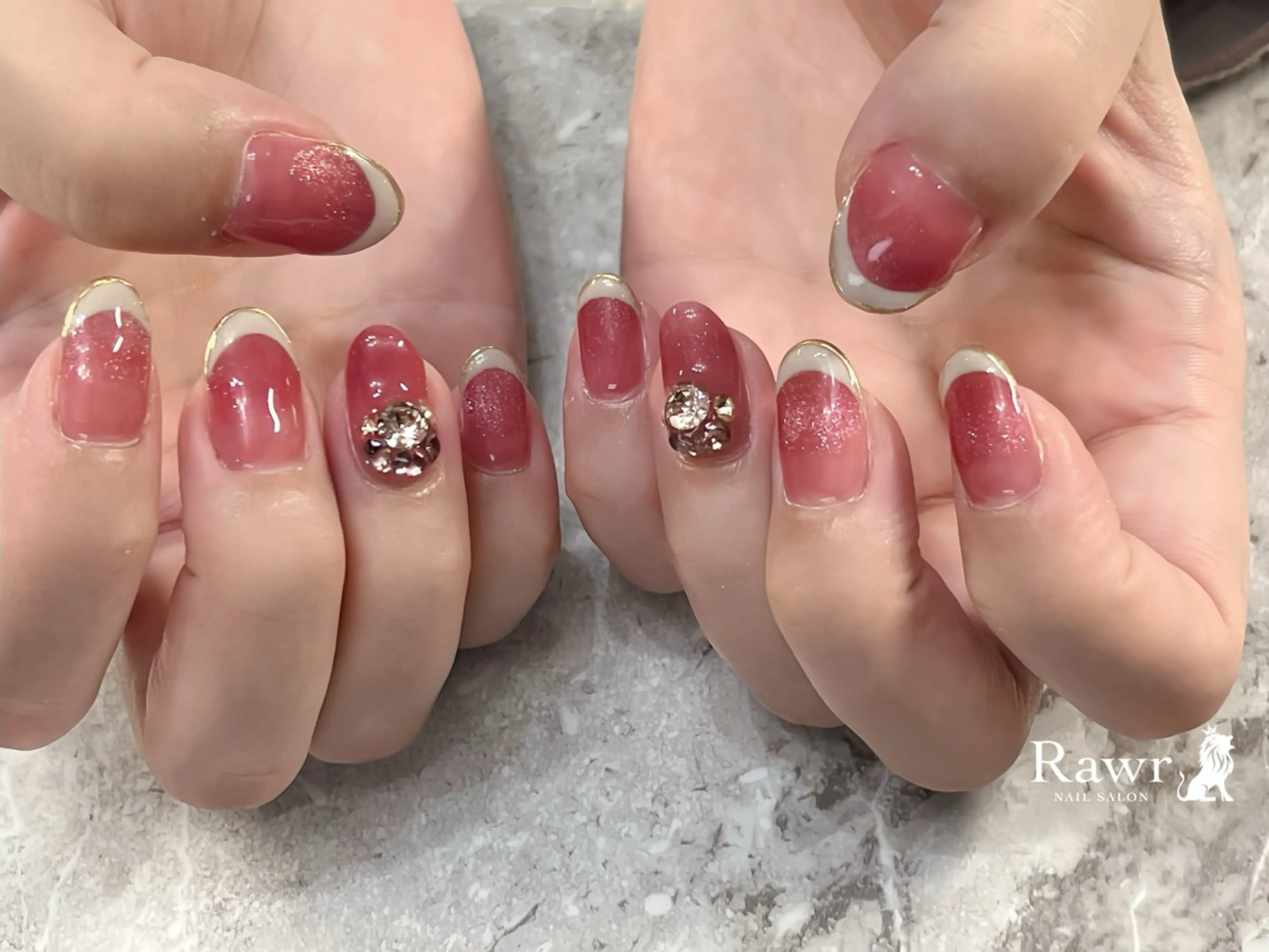 ネイル ハンドネイル Rawr / saoriのネイルデザイン