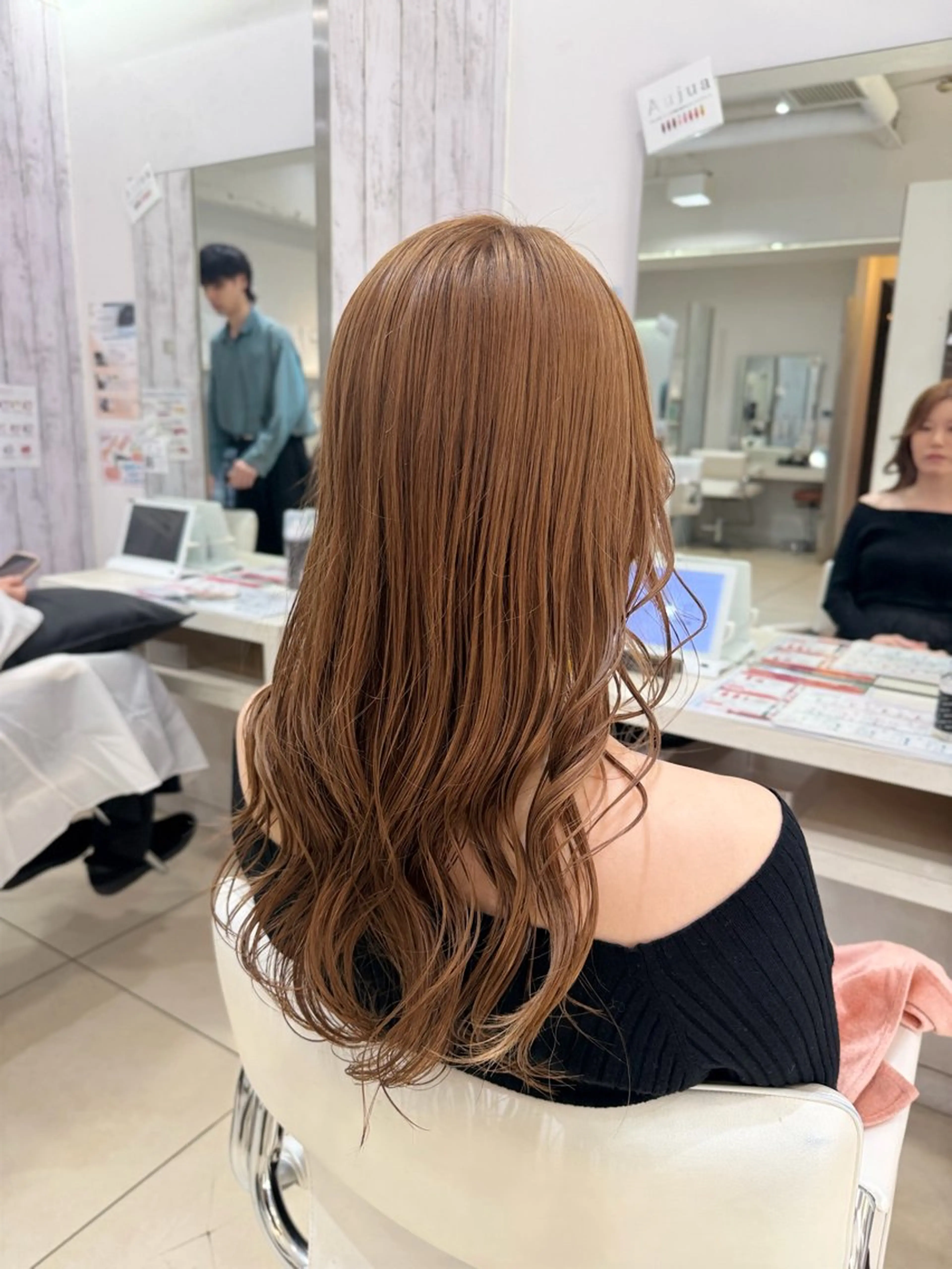 ロング カラー ヘアカラー 🤎ベージュカラー/ 髪質改善/山岸🤎のヘアスタイル