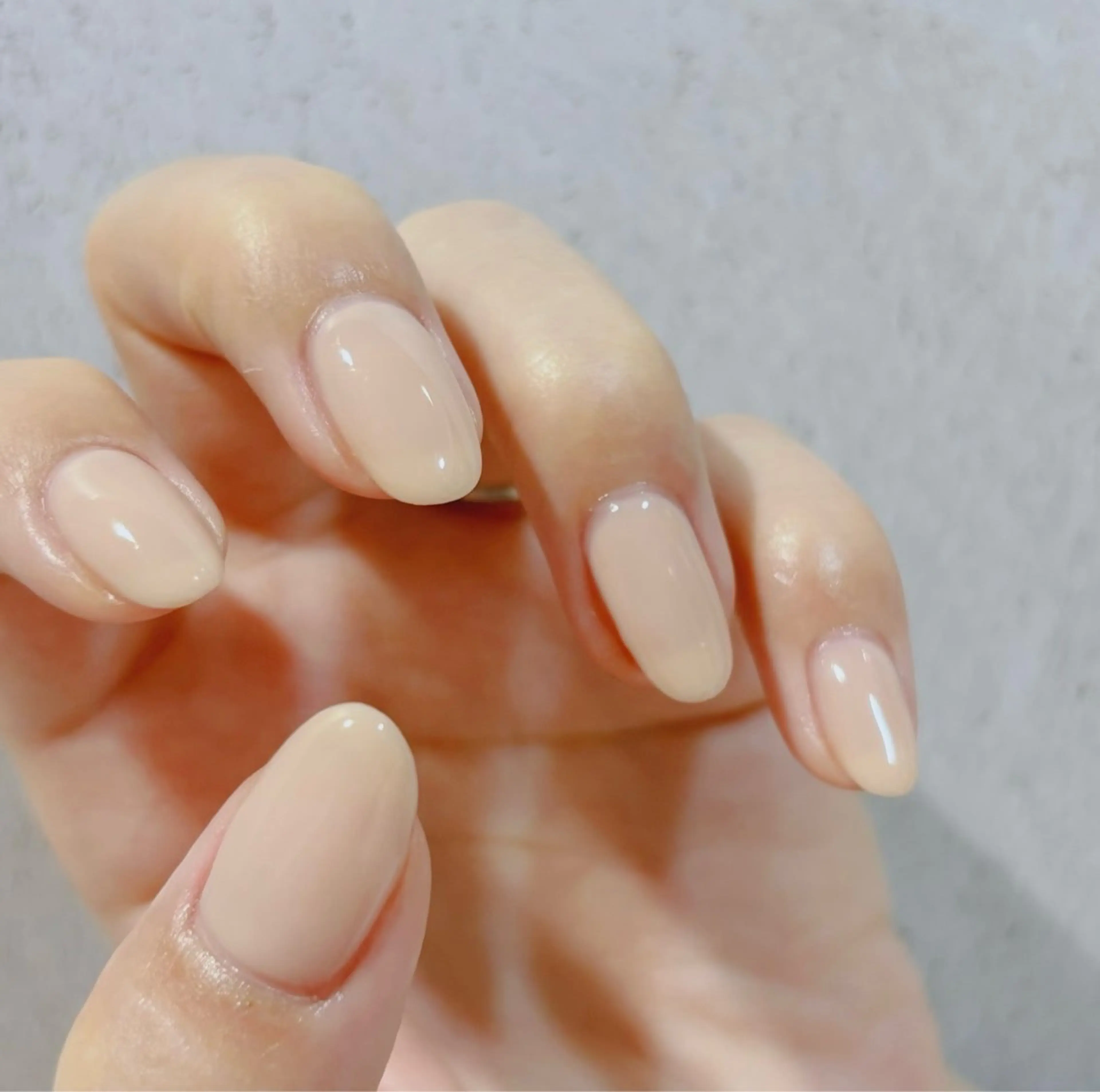 【オフなし】handワンカラーorラメグラデーションの写真