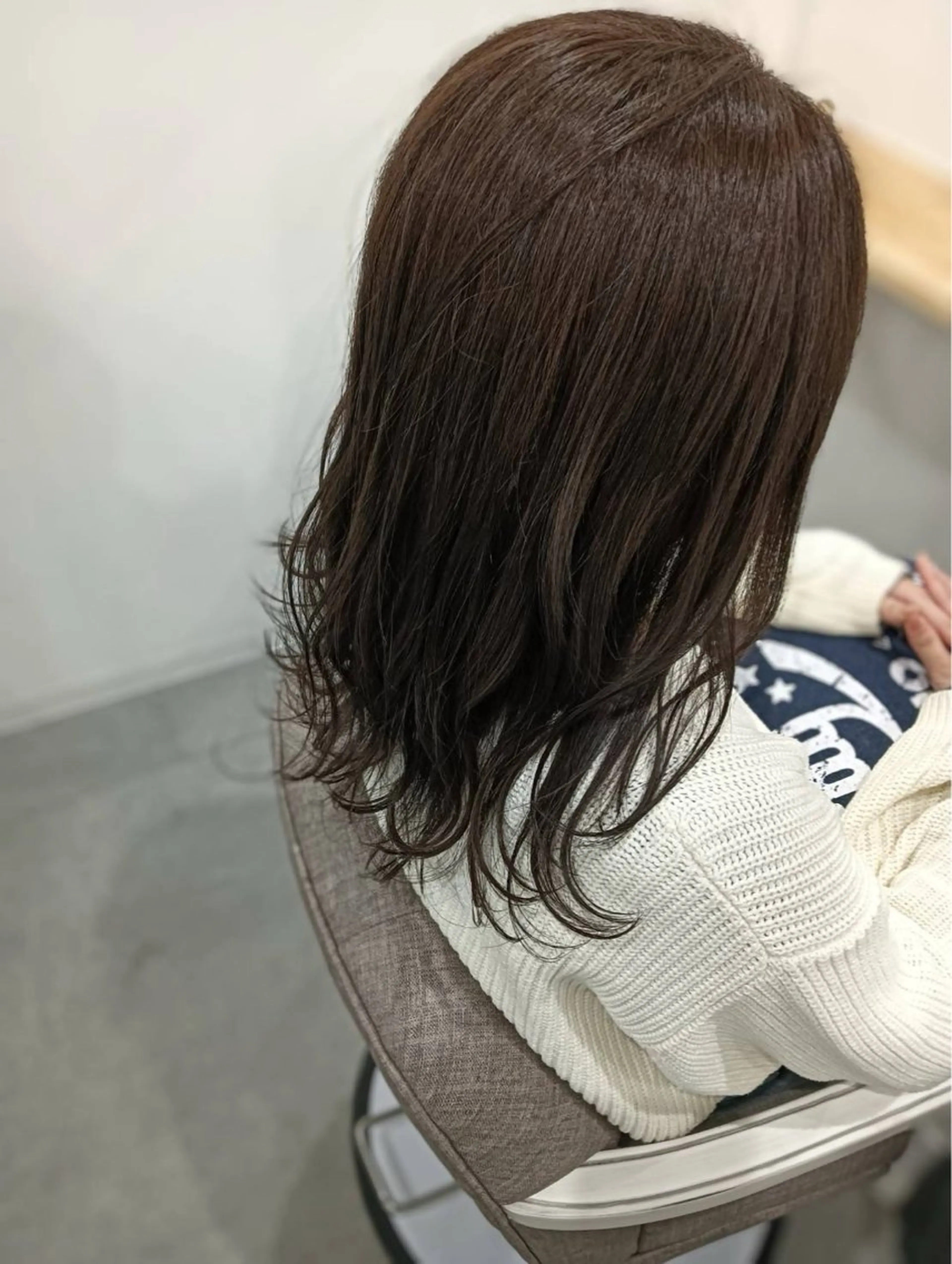 ミディアム カラー eclat hairのヘアスタイル