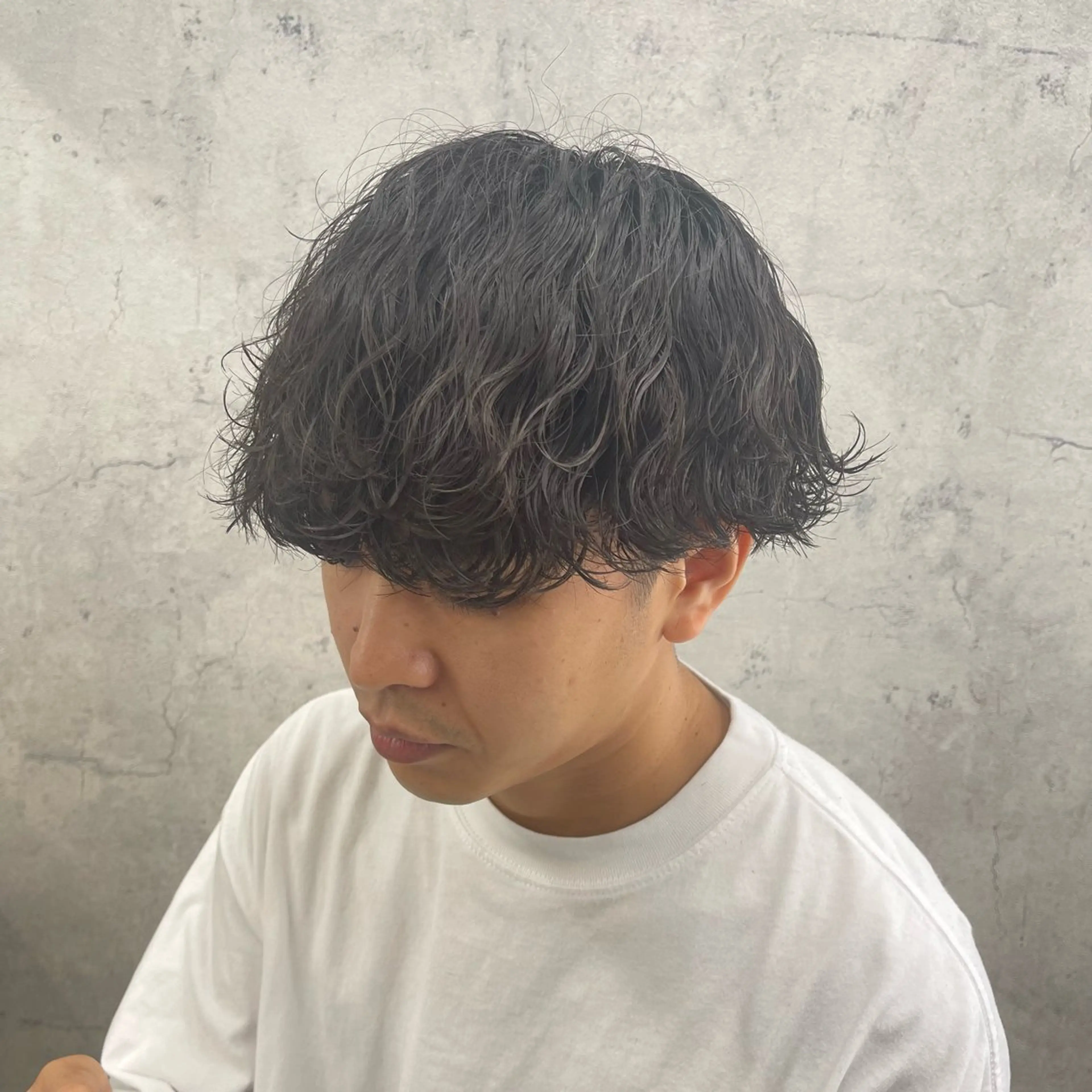 メンズ カット パーマ トリートメント ✨メンズ支持率no1 野上✨のヘアスタイル