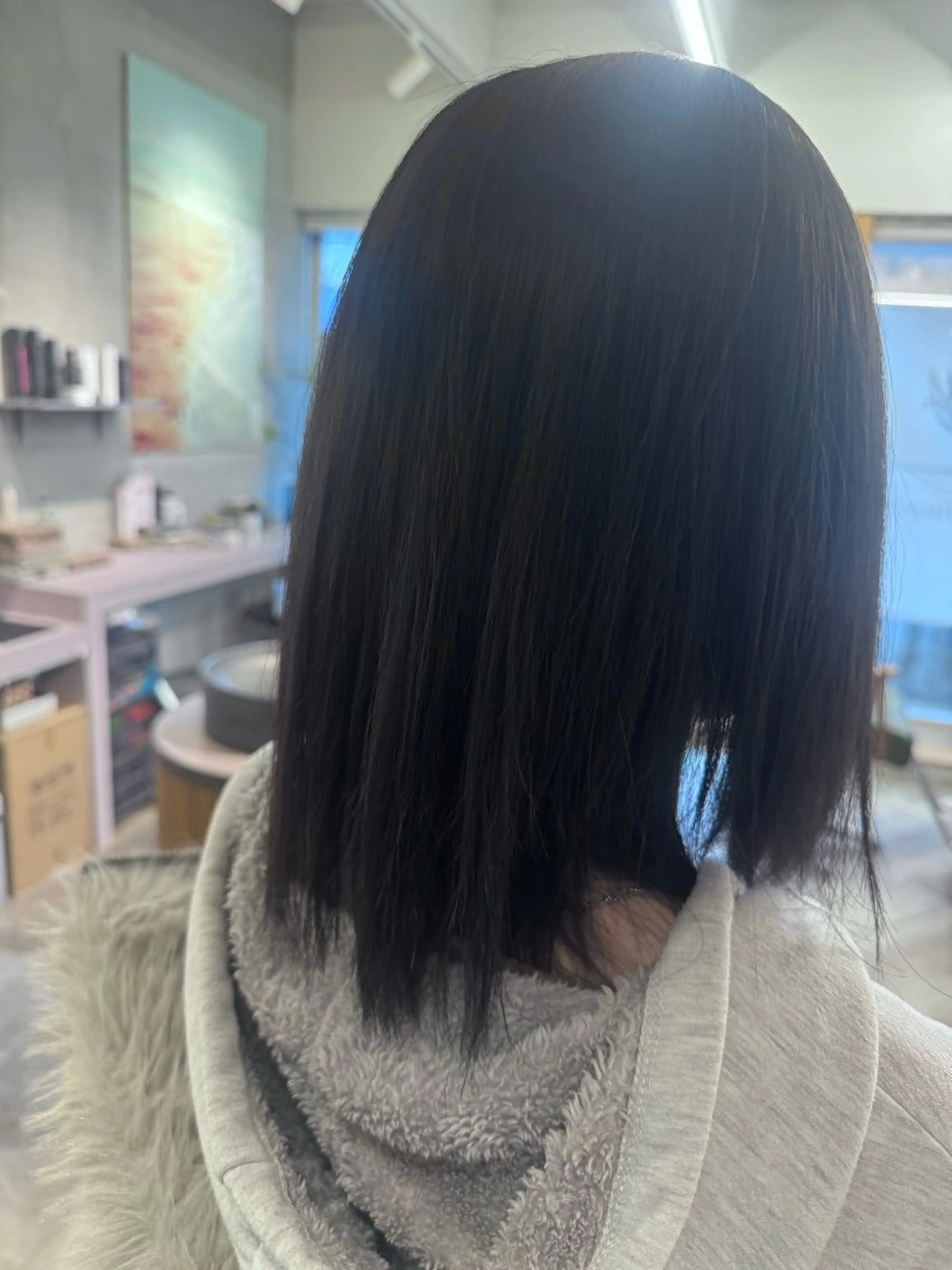 カラー 栗山 晴加のヘアスタイル