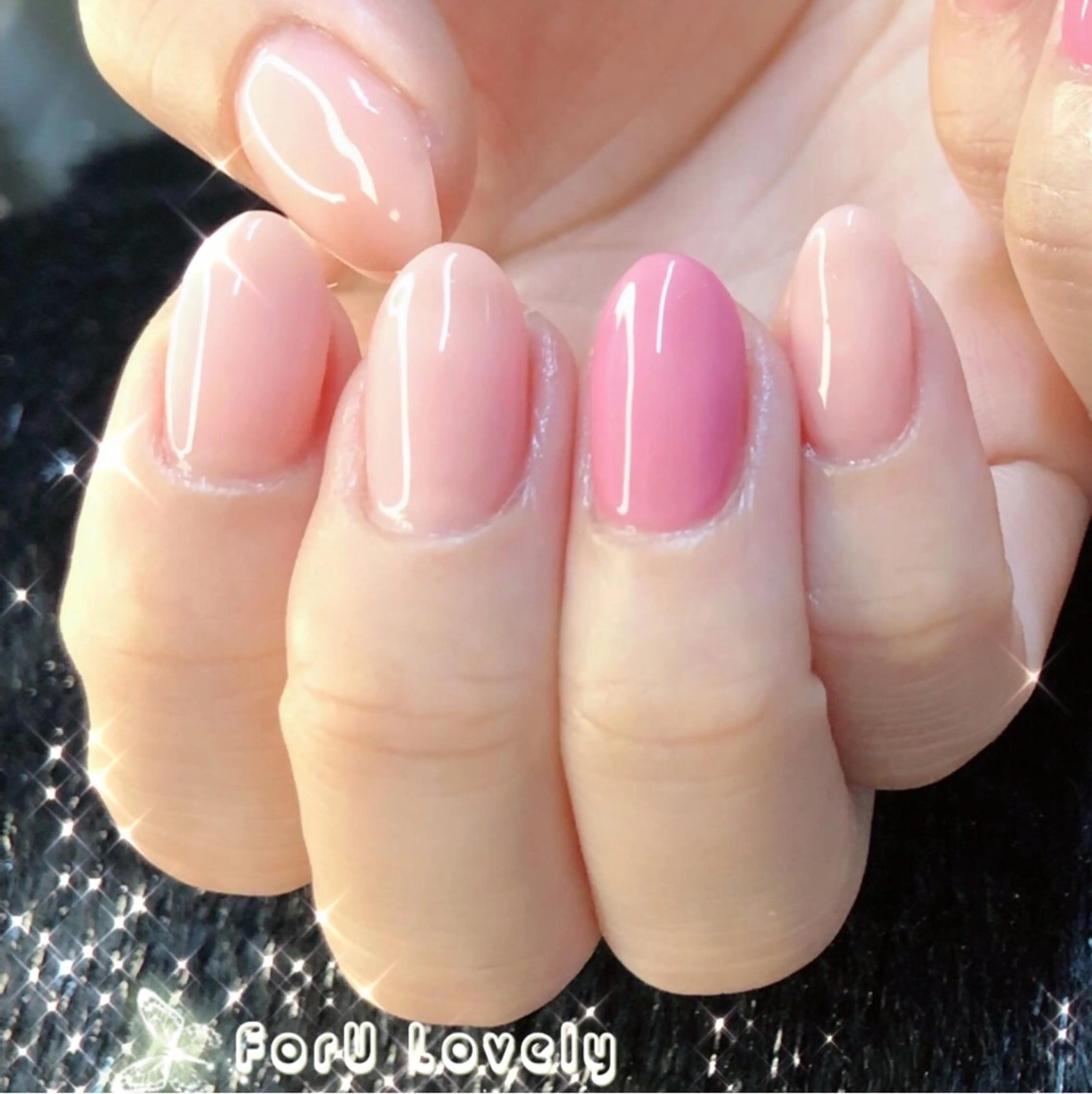 ネイル 桜ネイル フットネイル フレンチネイル ジェルネイル グラデーション 大門浜松町 ネイルのネイルデザイン