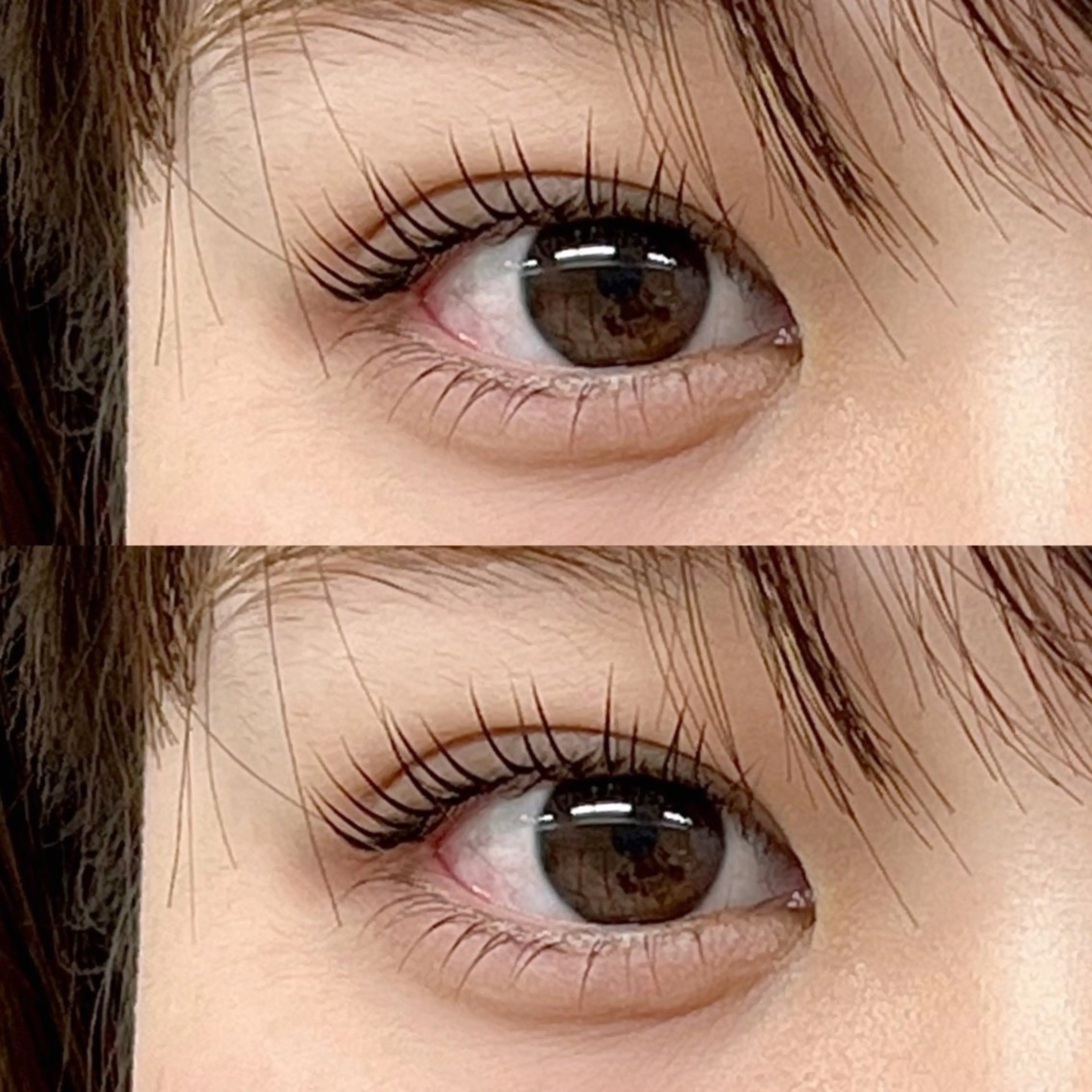 マツエク・マツパ 下まつげエクステ 一重×まつ毛パーマ Chihiro🕊️ 韓国パーマ/眉毛のマツエク・マツパデザイン