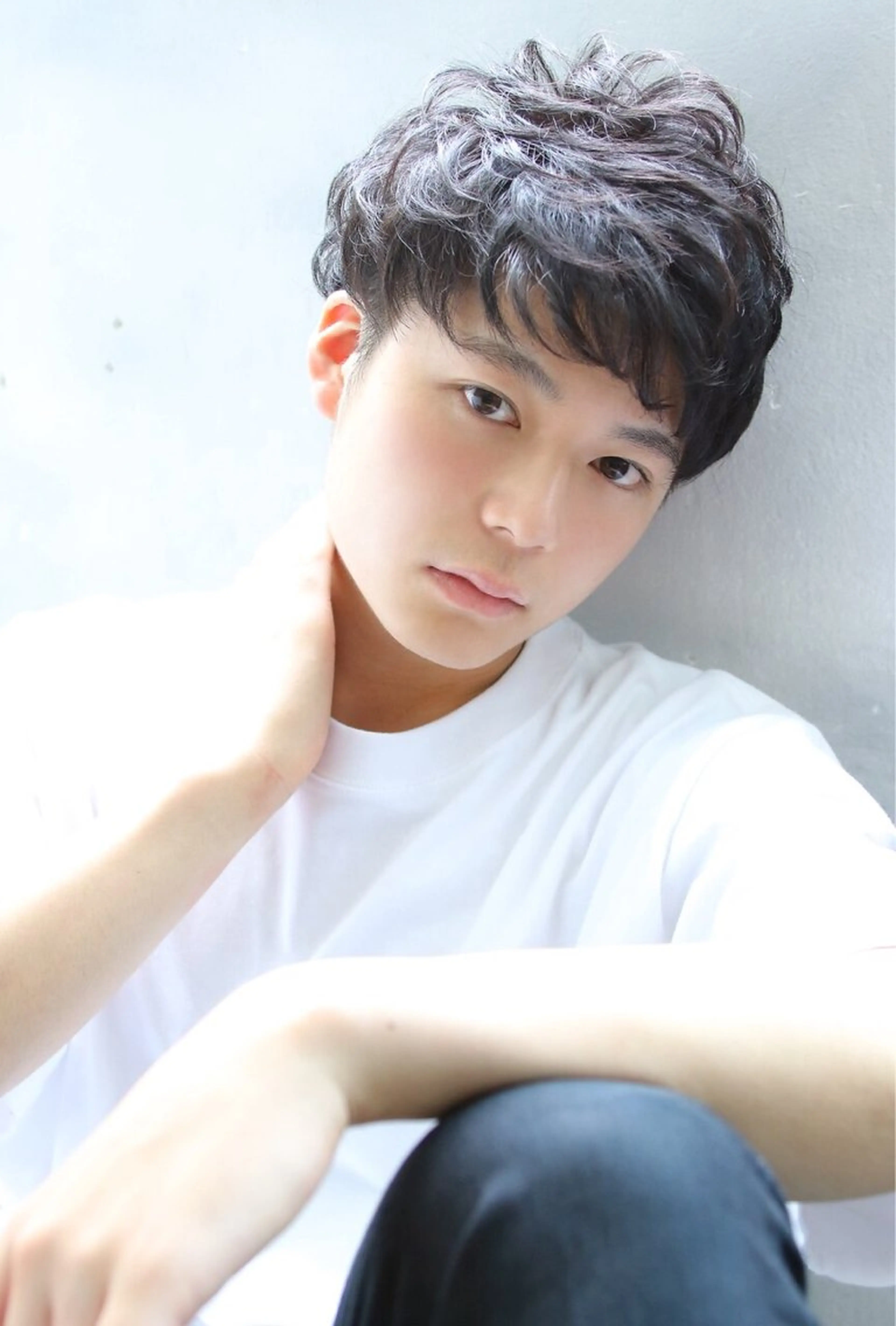 ショート パーマ メンズ marfe天王寺 髪質改善/メンズのヘアスタイル