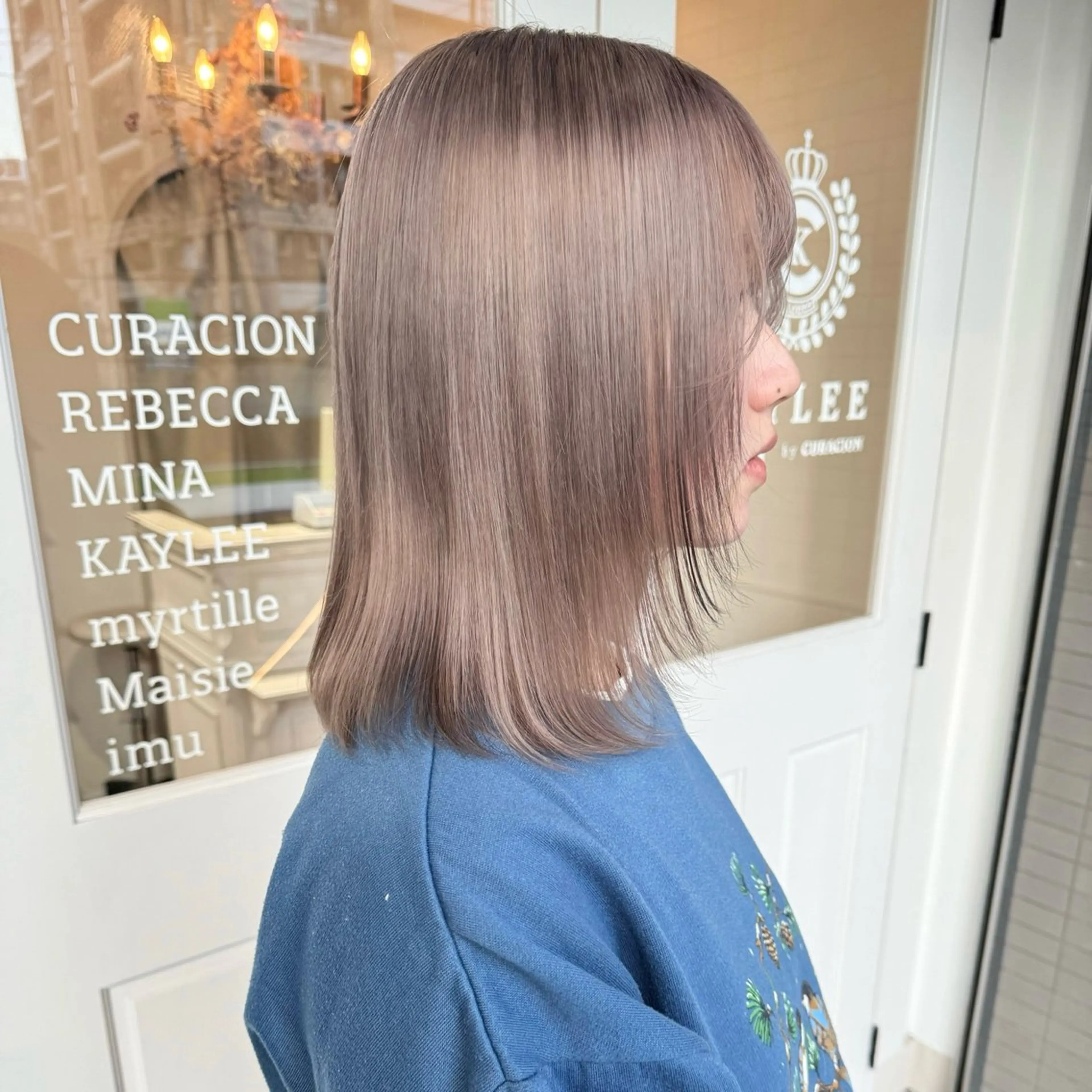 カラー ヘアカラー 🌷柔らかクリーミー 🤍kirari🌷のヘアスタイル