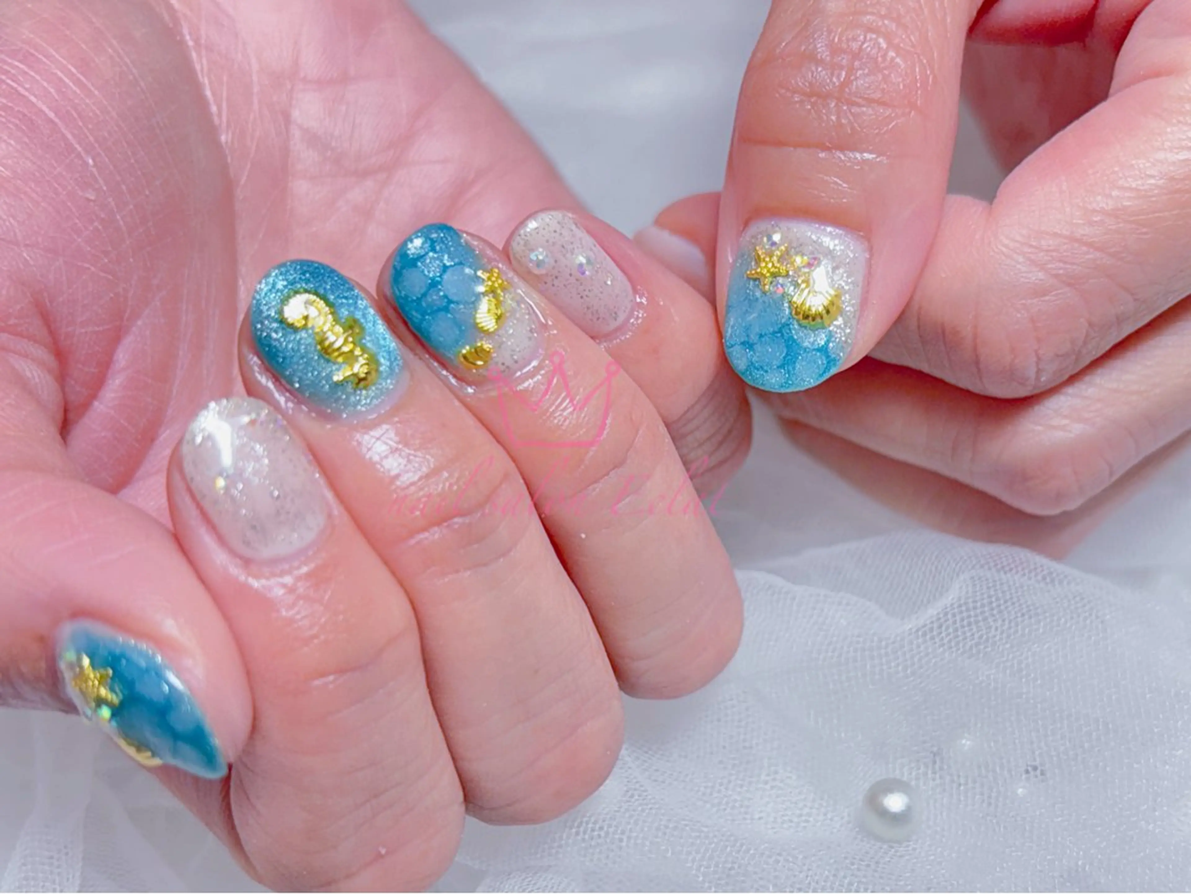 ネイル ハンドネイル ハンドケア ネイルサロンエクラ 🫧Shizukaのネイルデザイン