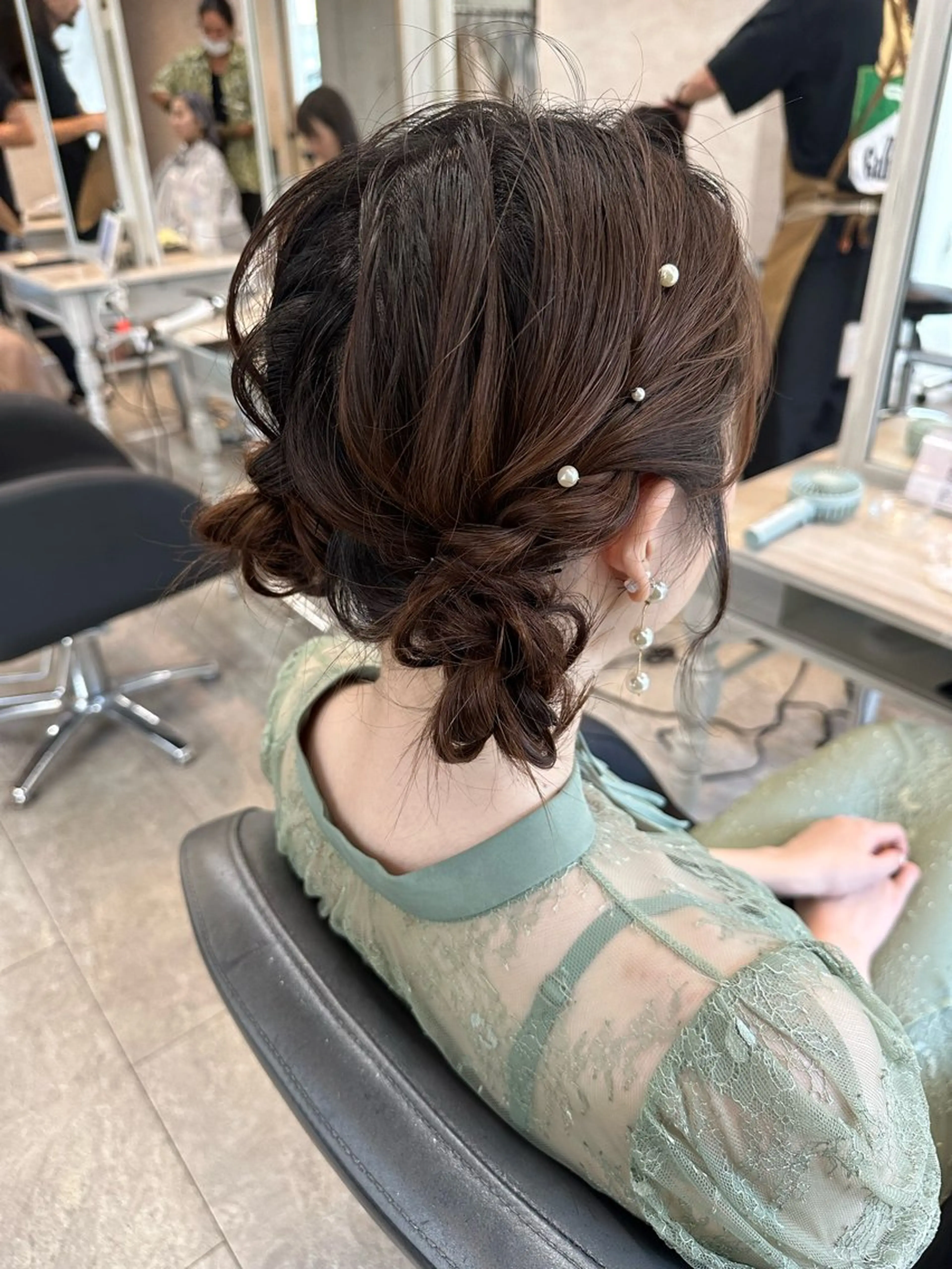 ヘアアレンジ 女性に人気♪ はやしほのかのヘアスタイル
