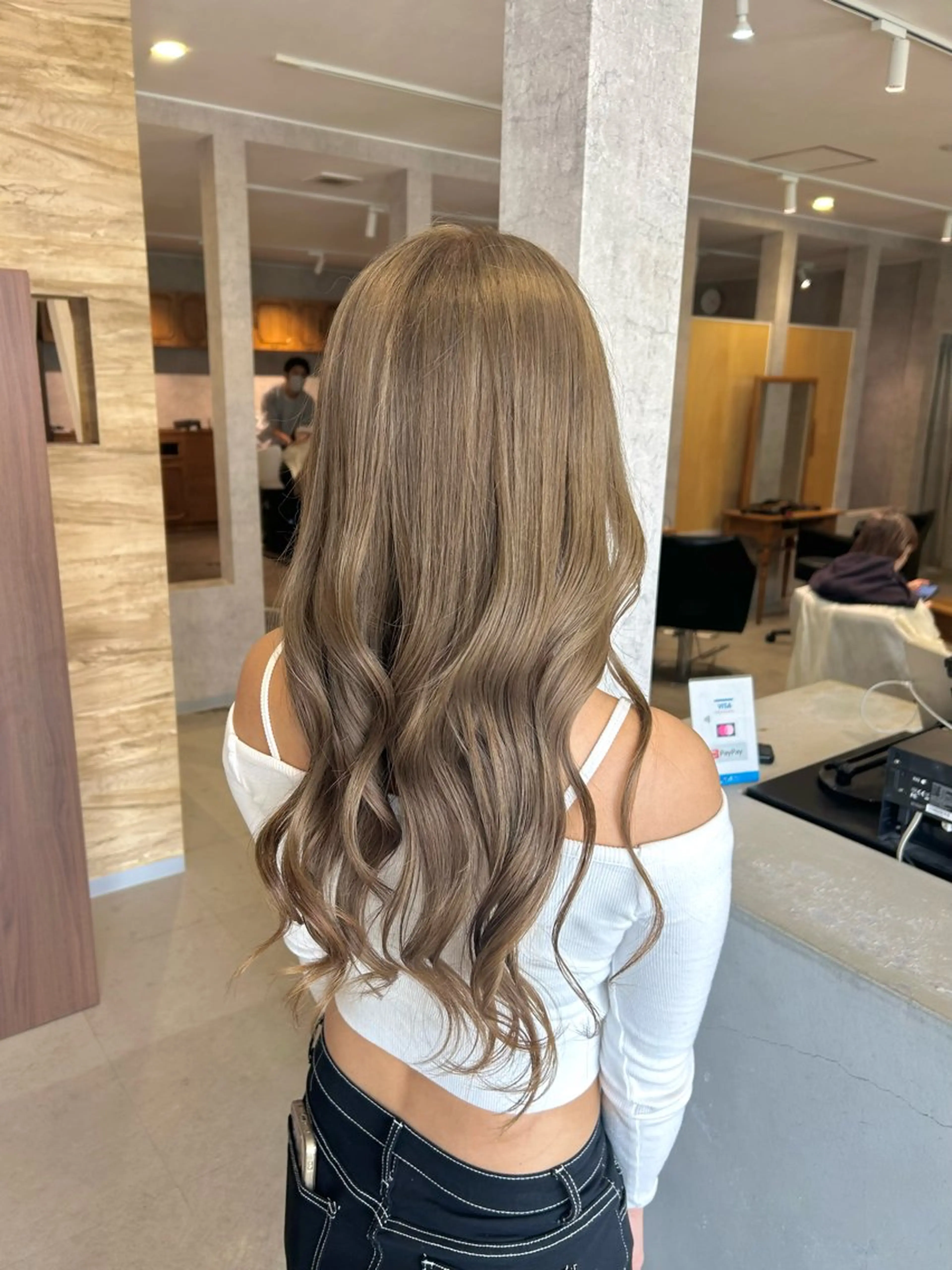 ロング カラー suri-ru hair【スリールヘアー】所属・FURUSAWA AOIのヘアスタイル