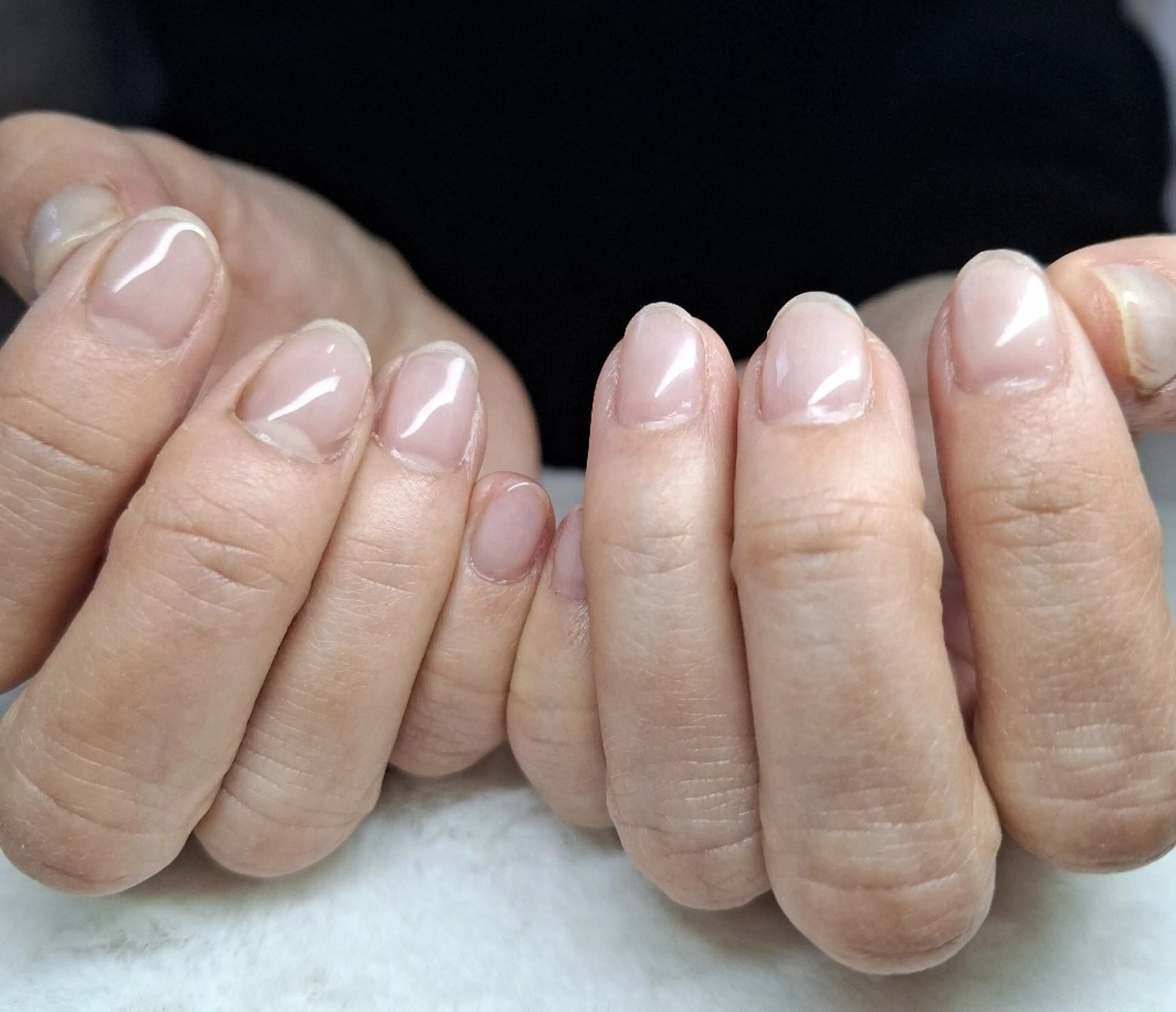 ネイル クリアネイル ジェルネイル ハンドネイル KURONOSUHAIRDESIGN所属・岡林 えりのネイルデザイン