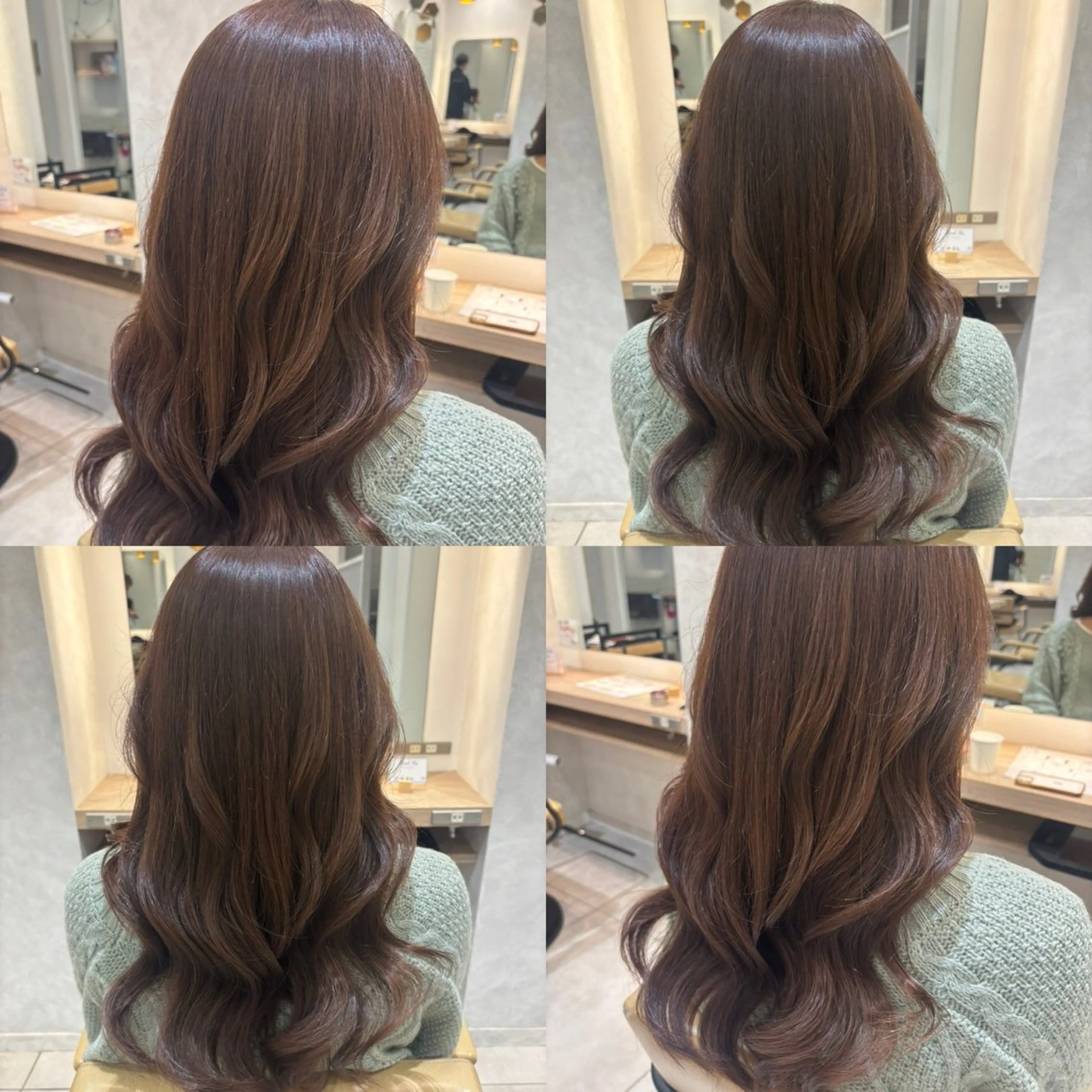 ロング カラー ベージュカラー お客様満足度No.1 🐶柴田みどりのヘアスタイル