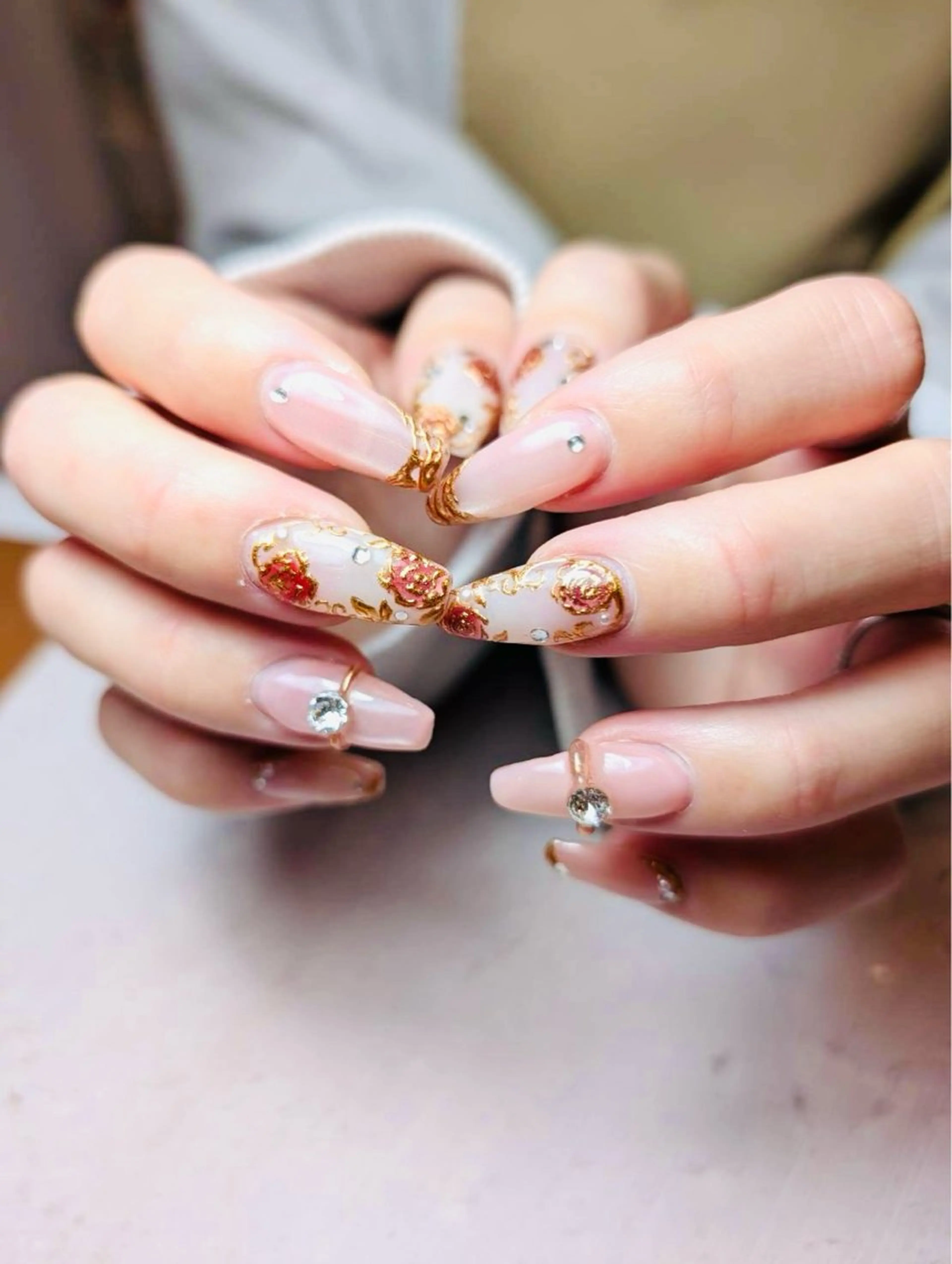 ネイル ハンドネイル 福山 千尋のネイルデザイン