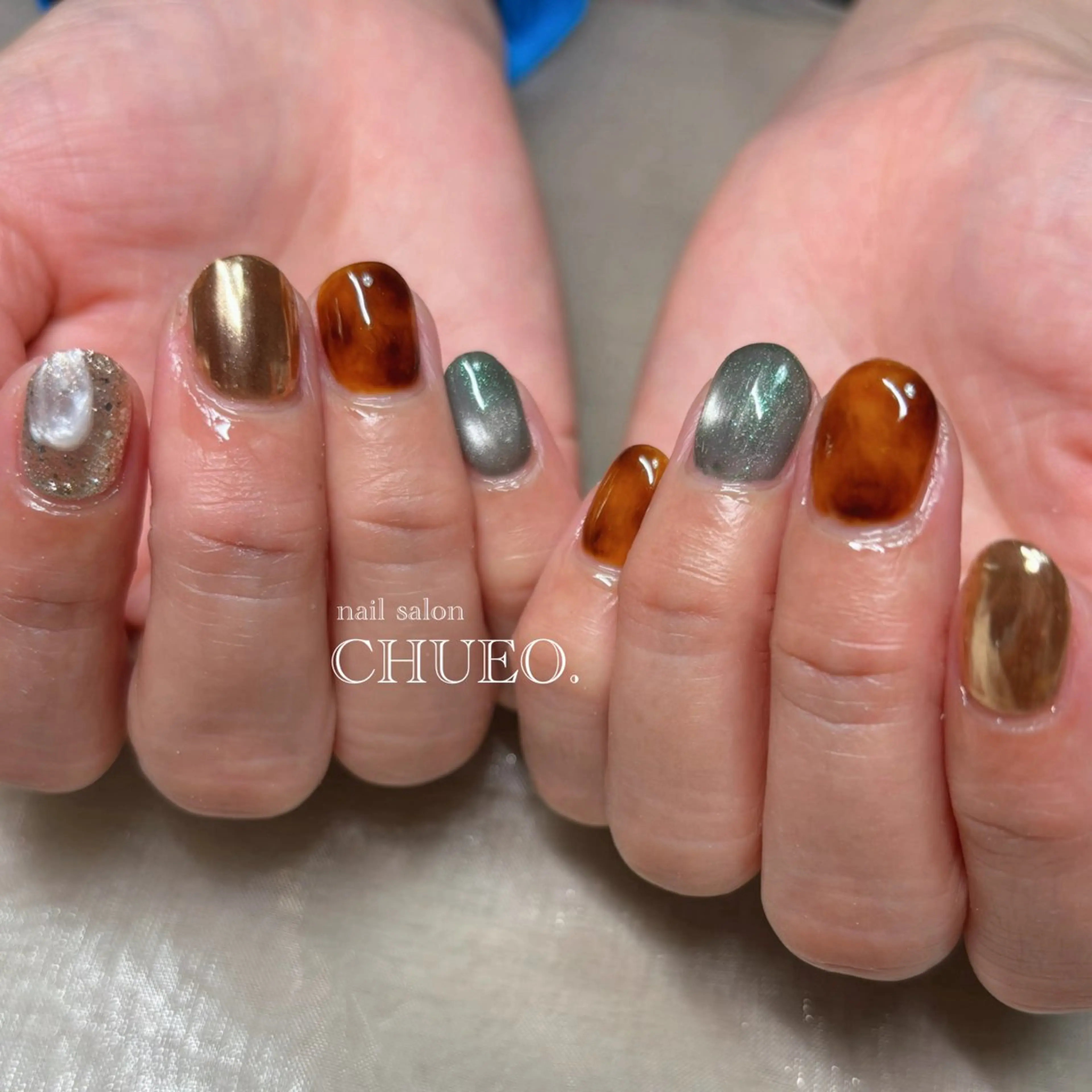 ネイル ハンドネイル nail salon CHUEO.所属・吉岡 晴香のネイルデザイン