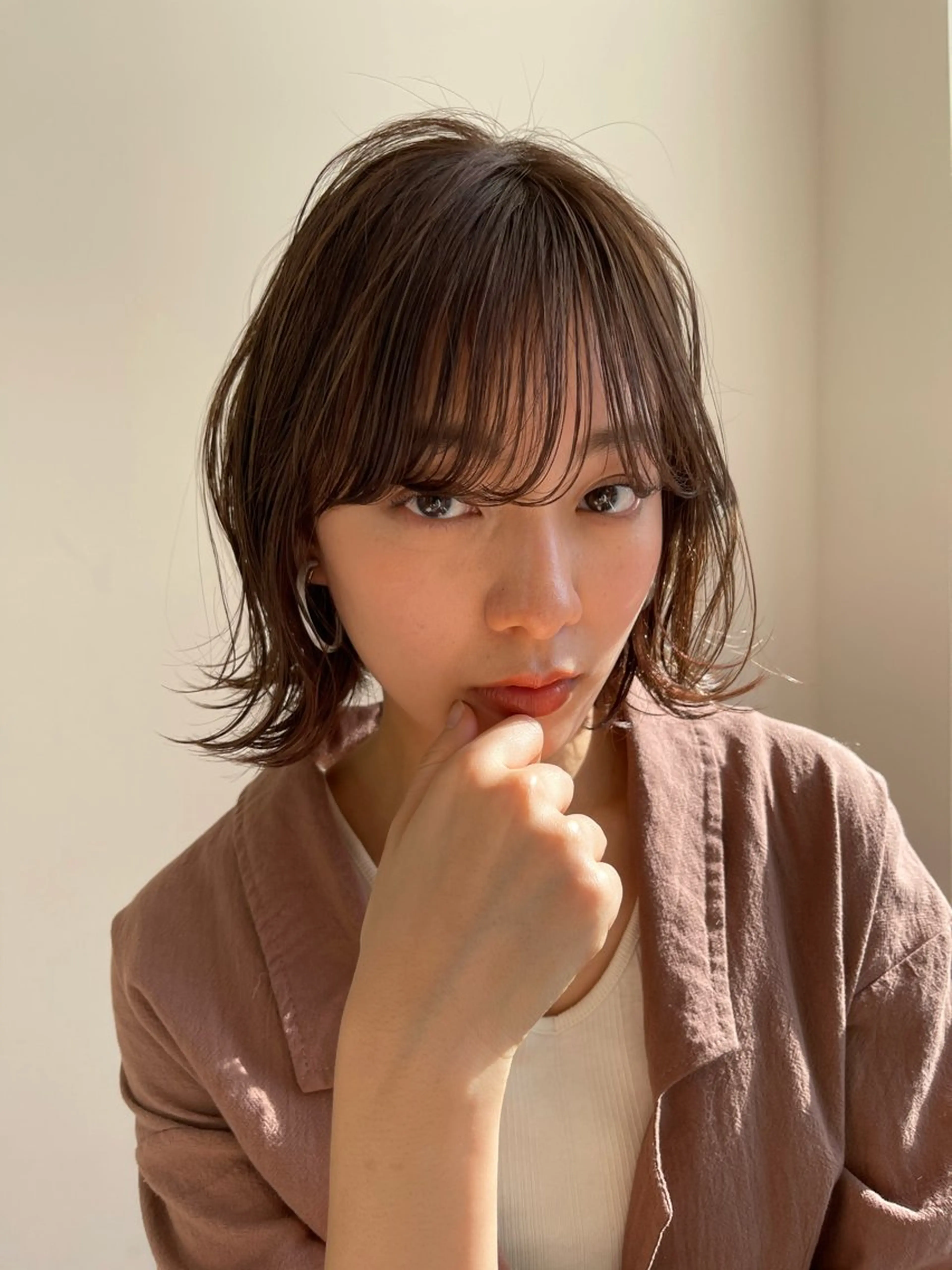 ミディアム カット トリートメント イメチェンカット✂️ 錦糸町佐藤店長のヘアスタイル