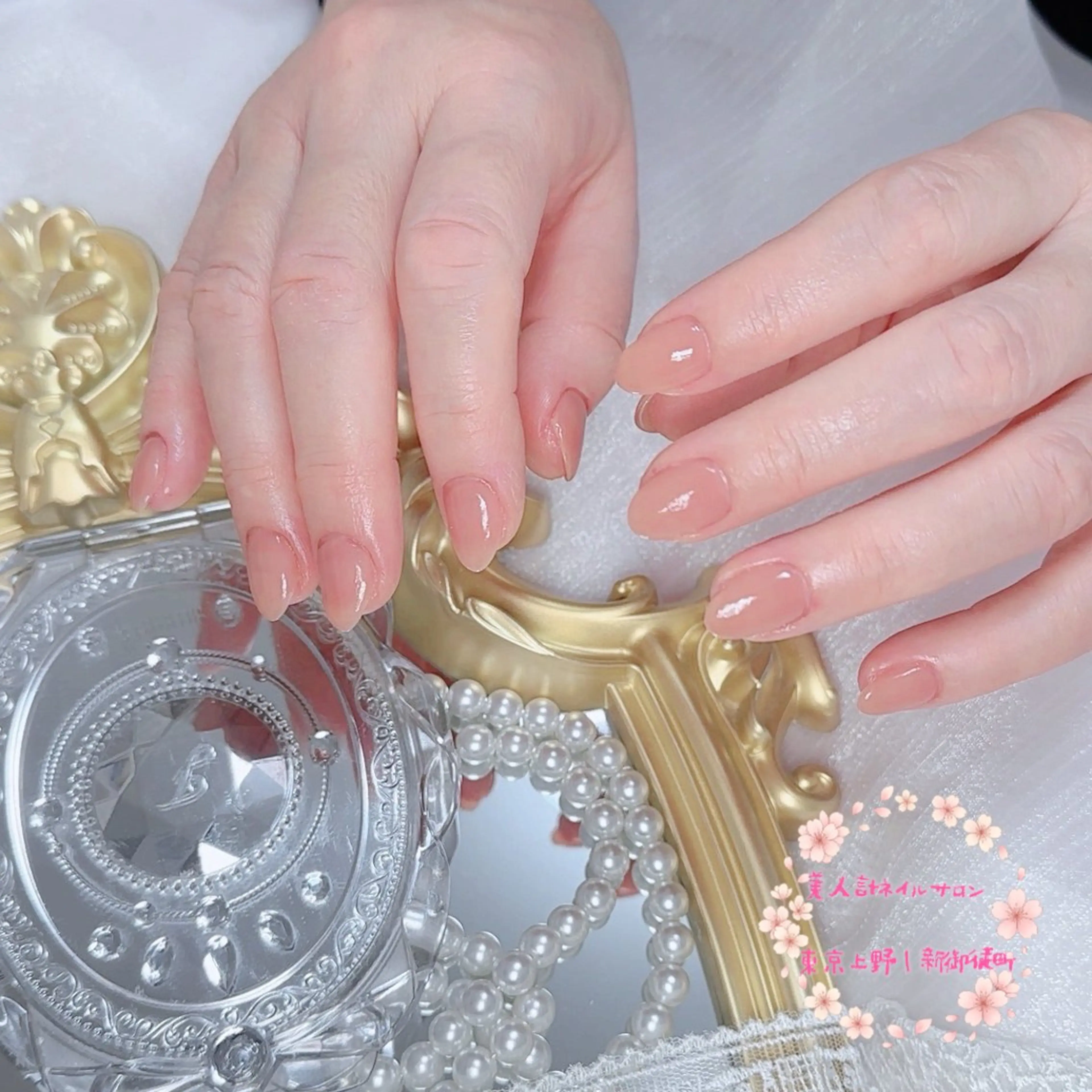 ネイル ハンドネイル 美人計ネイルサロン所属・中山 美月のネイルデザイン