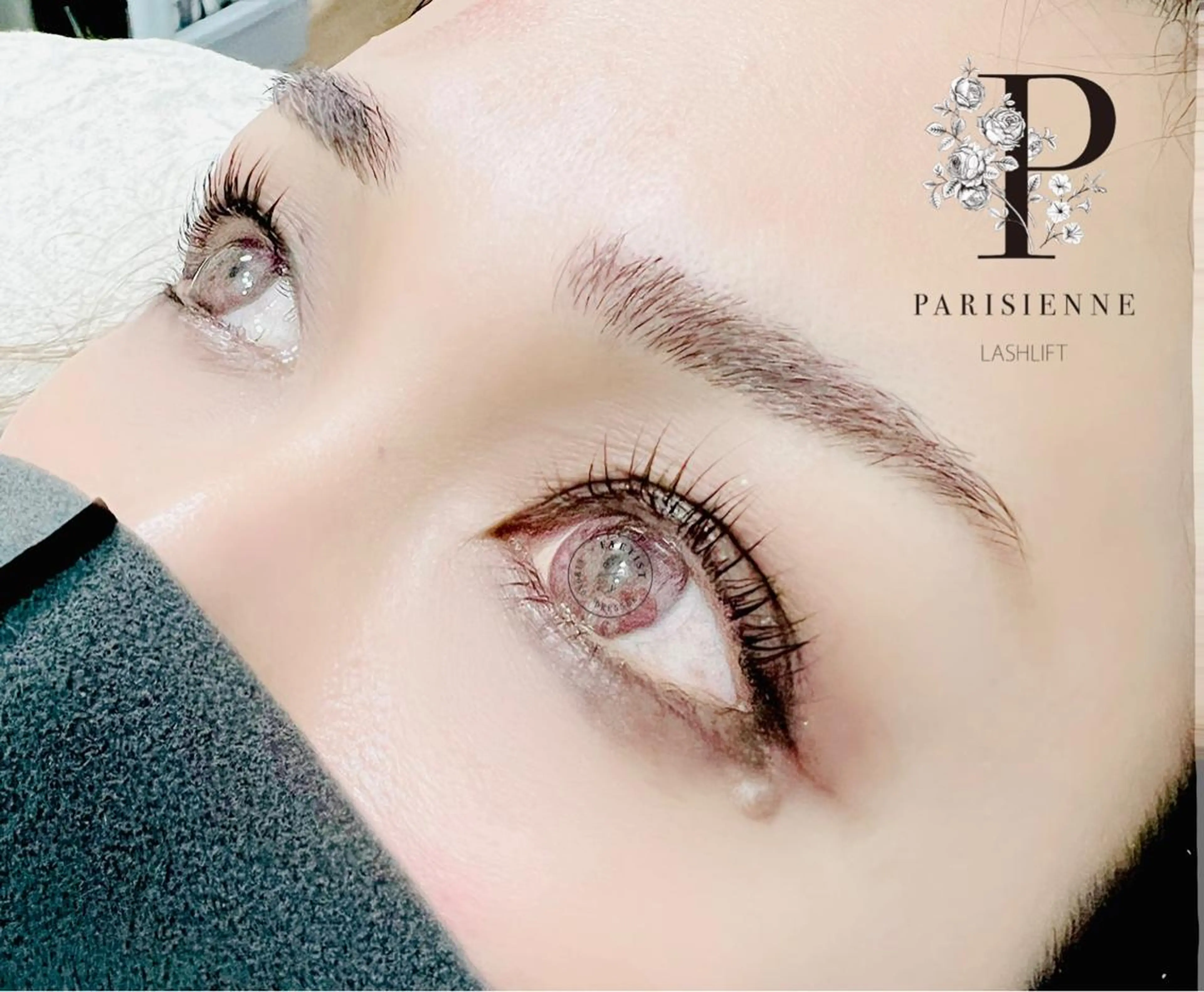 マツエク・マツパ ケラチンラッシュリフト バインドロック Cカール キュート フラットラッシュ マツパ eyelash presh yukaのマツエク・マツパデザイン