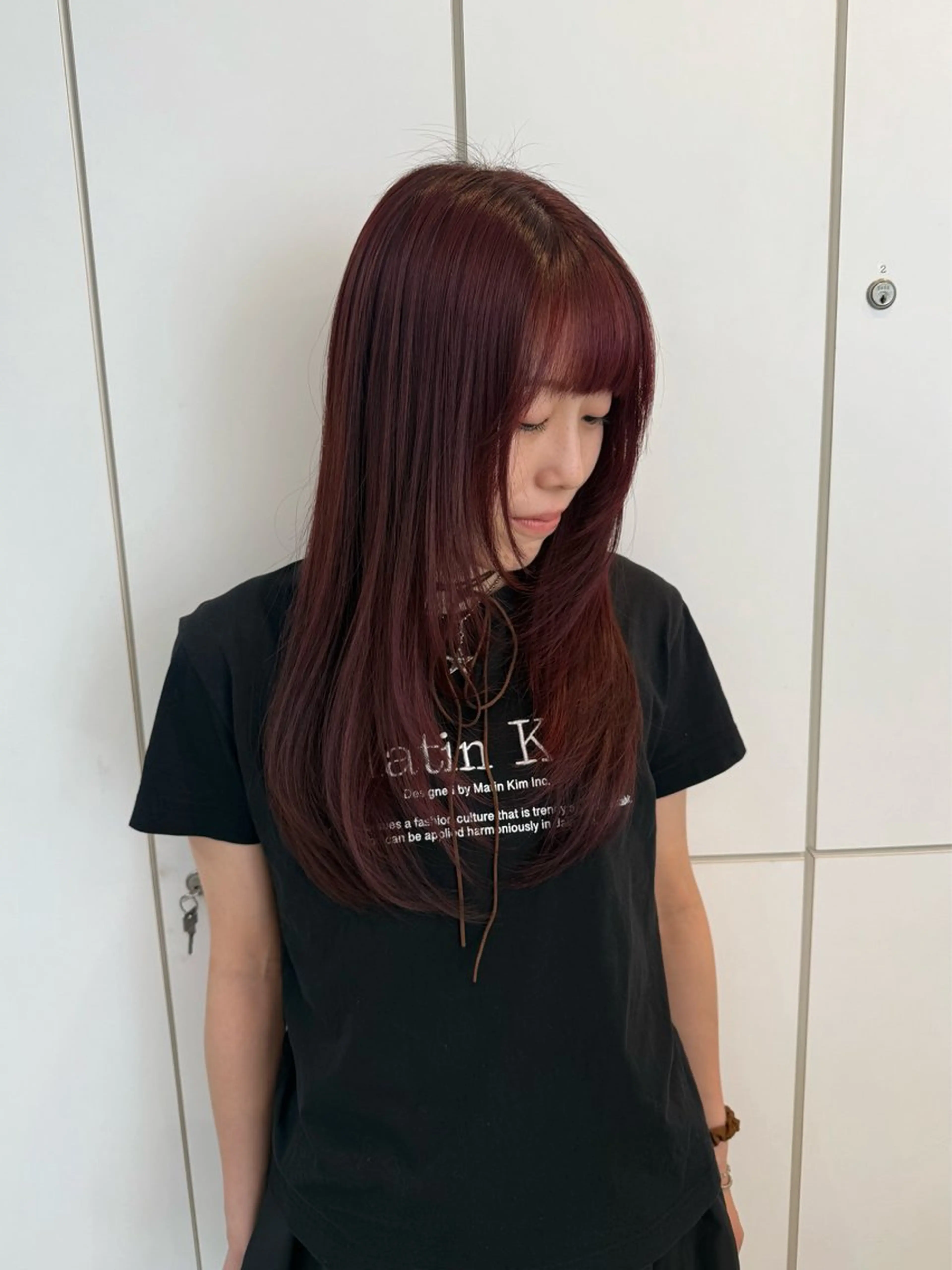 ロング カット ヘアカラー neneka レイヤーカット🍀のヘアスタイル